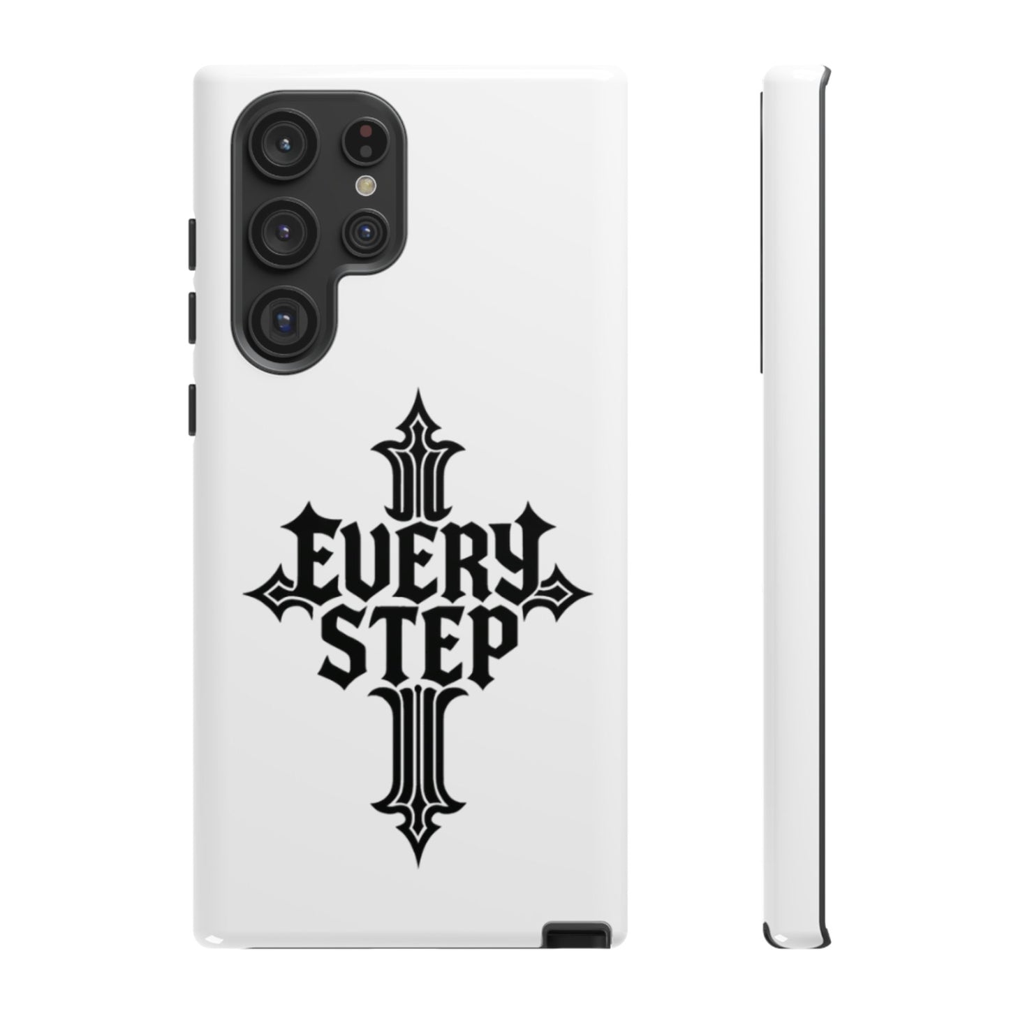 Coques résistantes au design motivant, Coque de téléphone « Chaque étape », Coque de téléphone inspirante, Cadeau unique pour lui/elle, Technologie inspirante [...]
