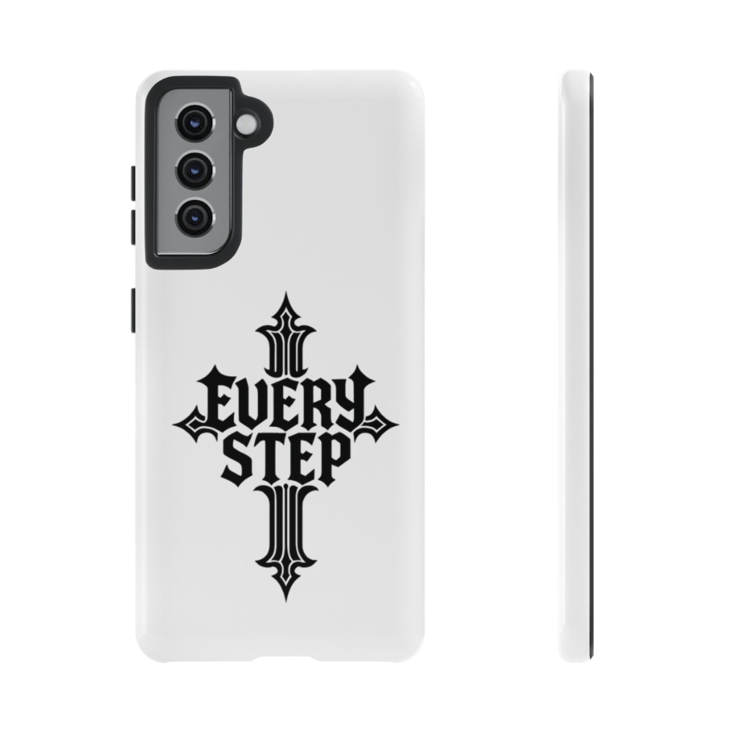 Coques résistantes au design motivant, Coque de téléphone « Chaque étape », Coque de téléphone inspirante, Cadeau unique pour lui/elle, Technologie inspirante [...]