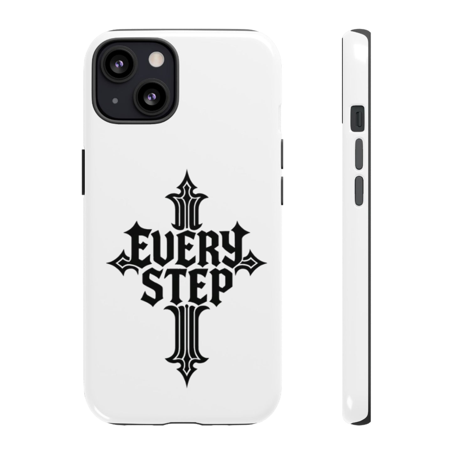 Coques résistantes au design motivant, Coque de téléphone « Chaque étape », Coque de téléphone inspirante, Cadeau unique pour lui/elle, Technologie inspirante [...]