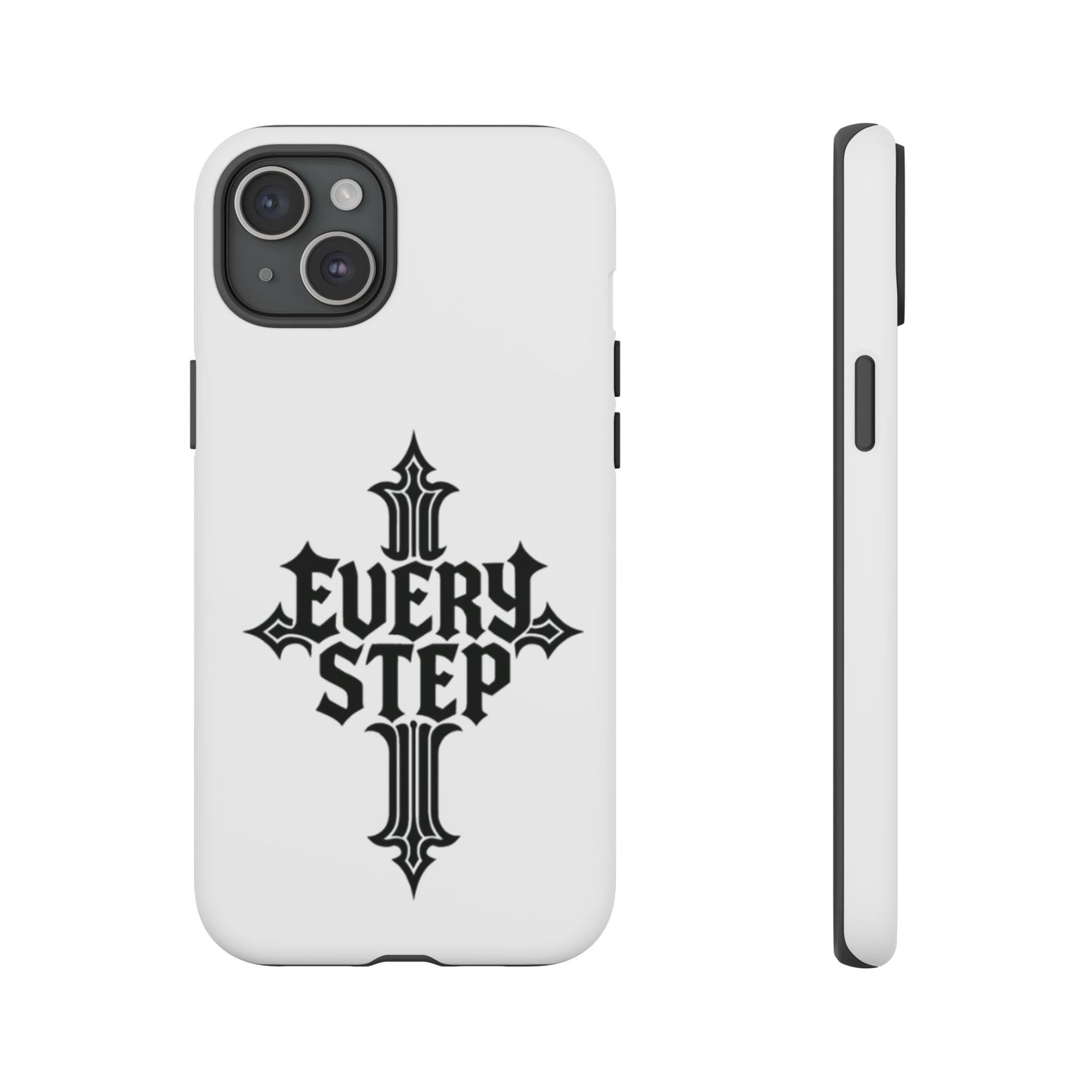 Coques résistantes au design motivant, Coque de téléphone « Chaque étape », Coque de téléphone inspirante, Cadeau unique pour lui/elle, Technologie inspirante [...]