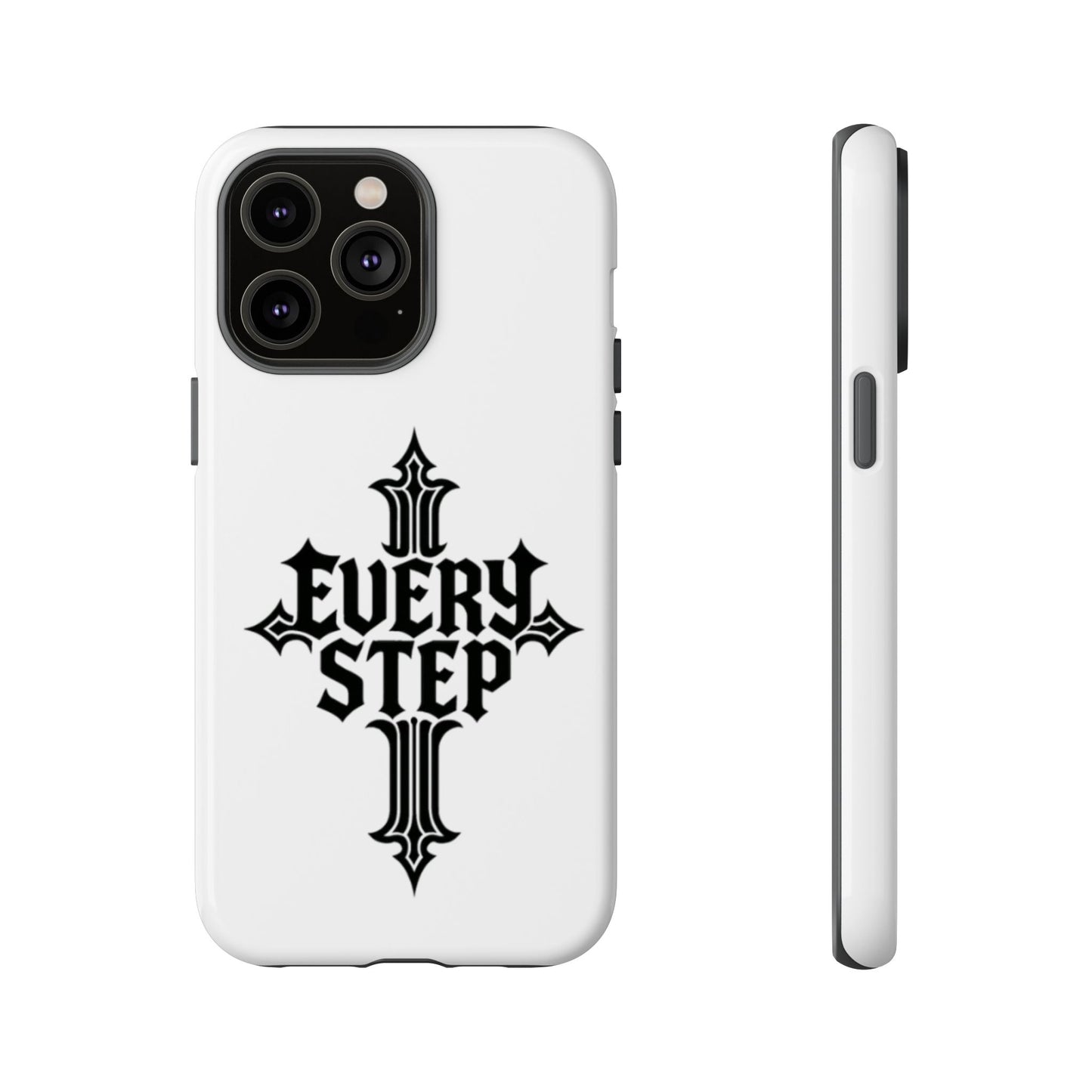 Coques résistantes au design motivant, Coque de téléphone « Chaque étape », Coque de téléphone inspirante, Cadeau unique pour lui/elle, Technologie inspirante [...]