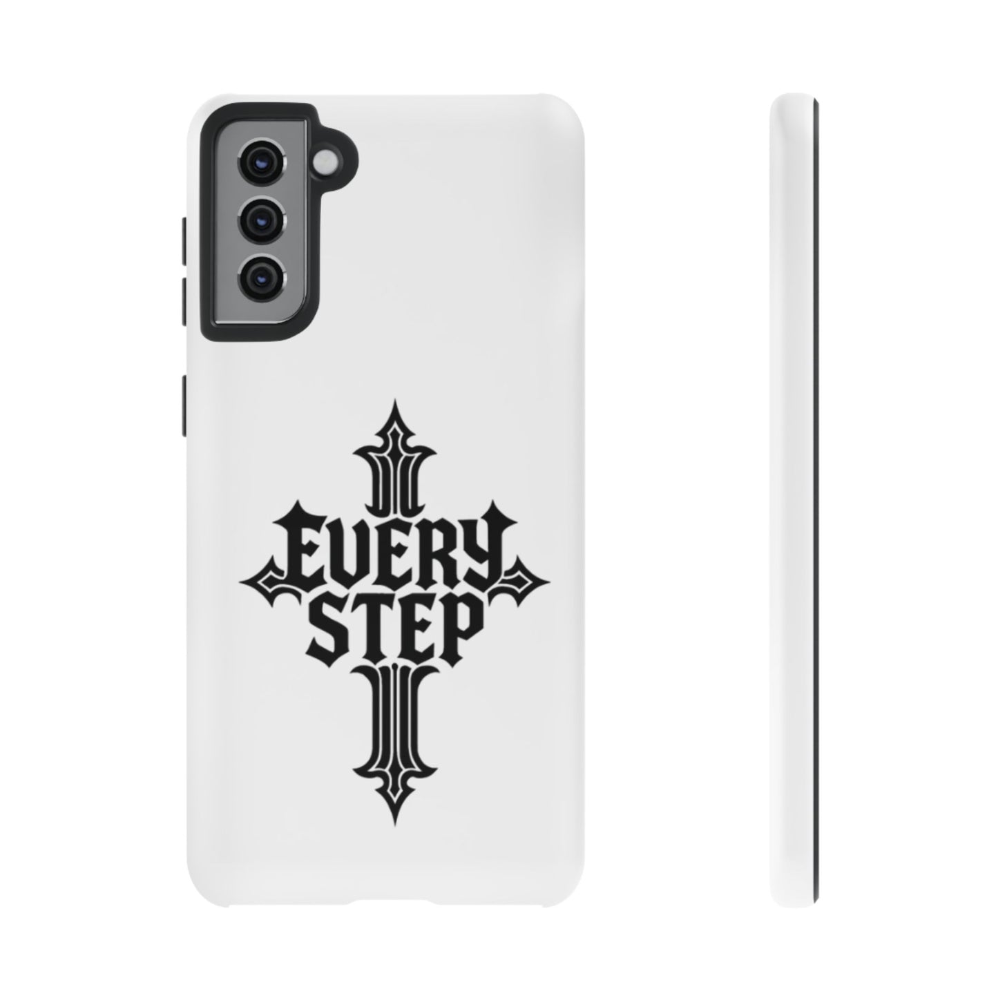 Coques résistantes au design motivant, Coque de téléphone « Chaque étape », Coque de téléphone inspirante, Cadeau unique pour lui/elle, Technologie inspirante [...]