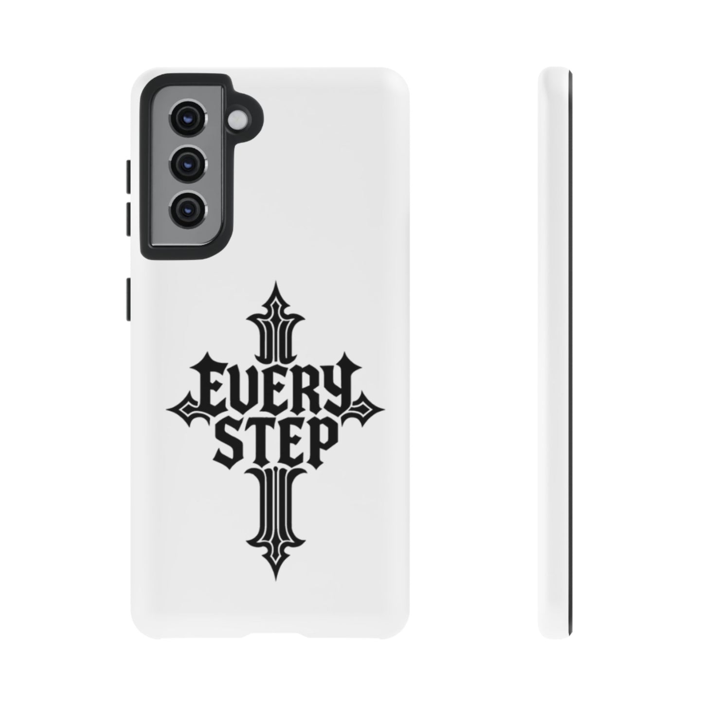 Coques résistantes au design motivant, Coque de téléphone « Chaque étape », Coque de téléphone inspirante, Cadeau unique pour lui/elle, Technologie inspirante [...]