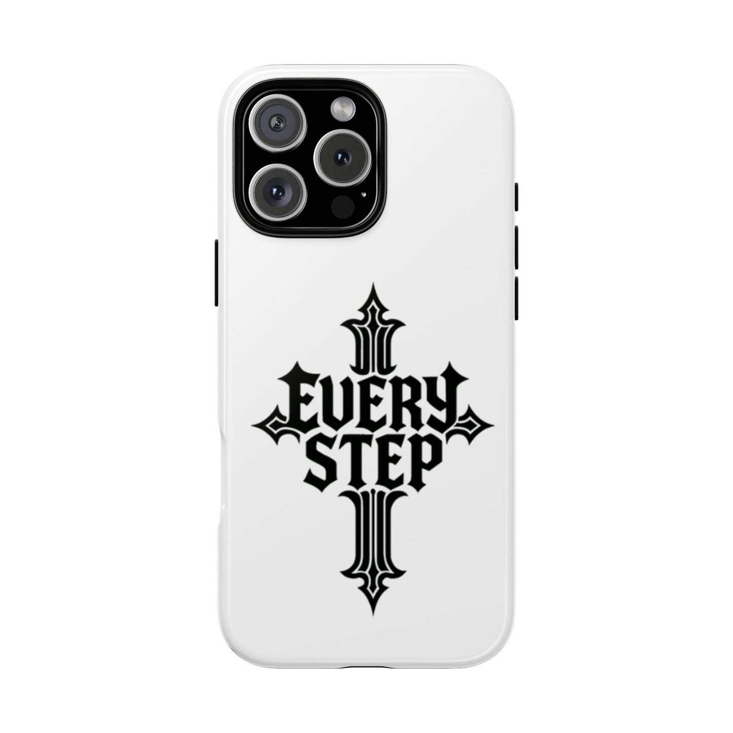 Coques résistantes au design motivant, Coque de téléphone « Chaque étape », Coque de téléphone inspirante, Cadeau unique pour lui/elle, Technologie inspirante [...]