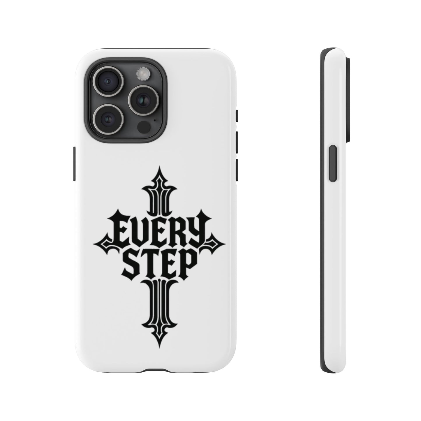 Coques résistantes au design motivant, Coque de téléphone « Chaque étape », Coque de téléphone inspirante, Cadeau unique pour lui/elle, Technologie inspirante [...]