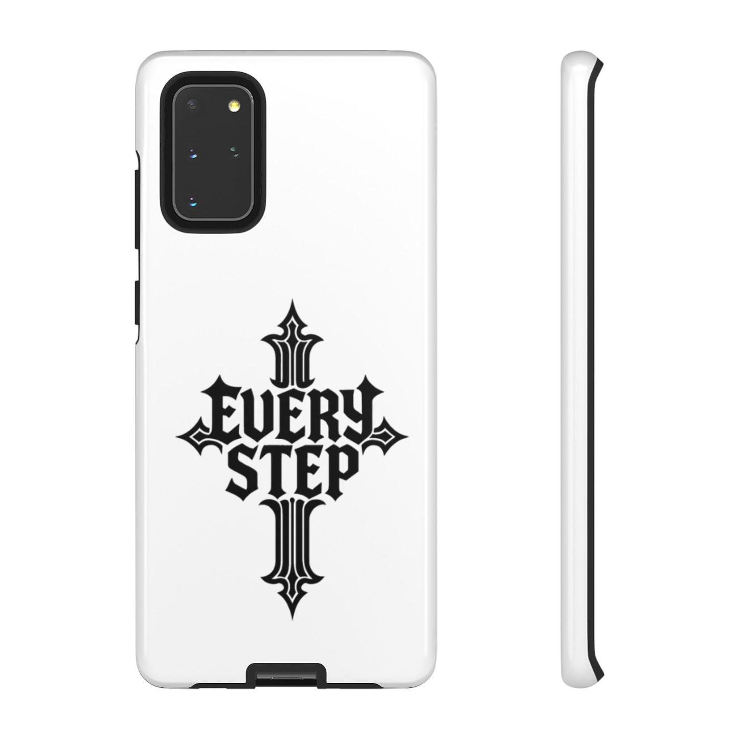 Coques résistantes au design motivant, Coque de téléphone « Chaque étape », Coque de téléphone inspirante, Cadeau unique pour lui/elle, Technologie inspirante [...]