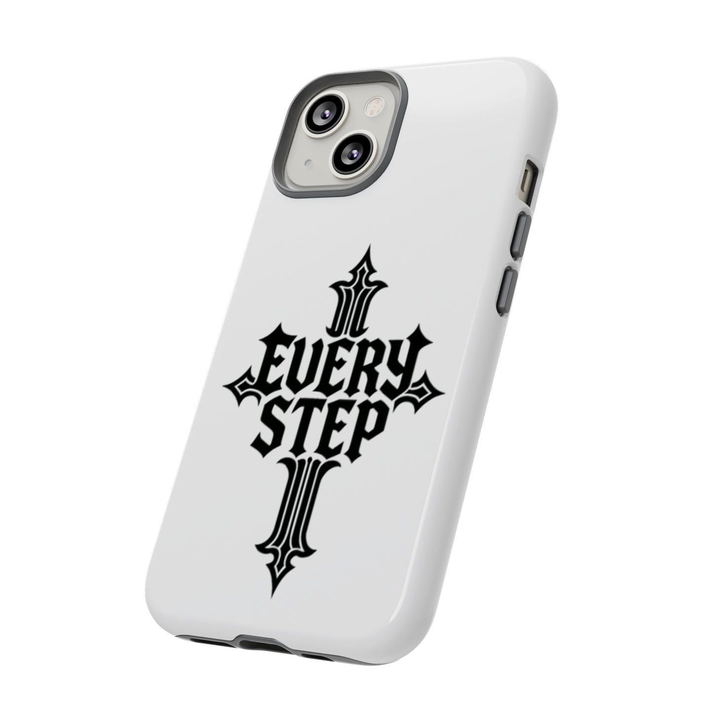 Coques résistantes au design motivant, Coque de téléphone « Chaque étape », Coque de téléphone inspirante, Cadeau unique pour lui/elle, Technologie inspirante [...]