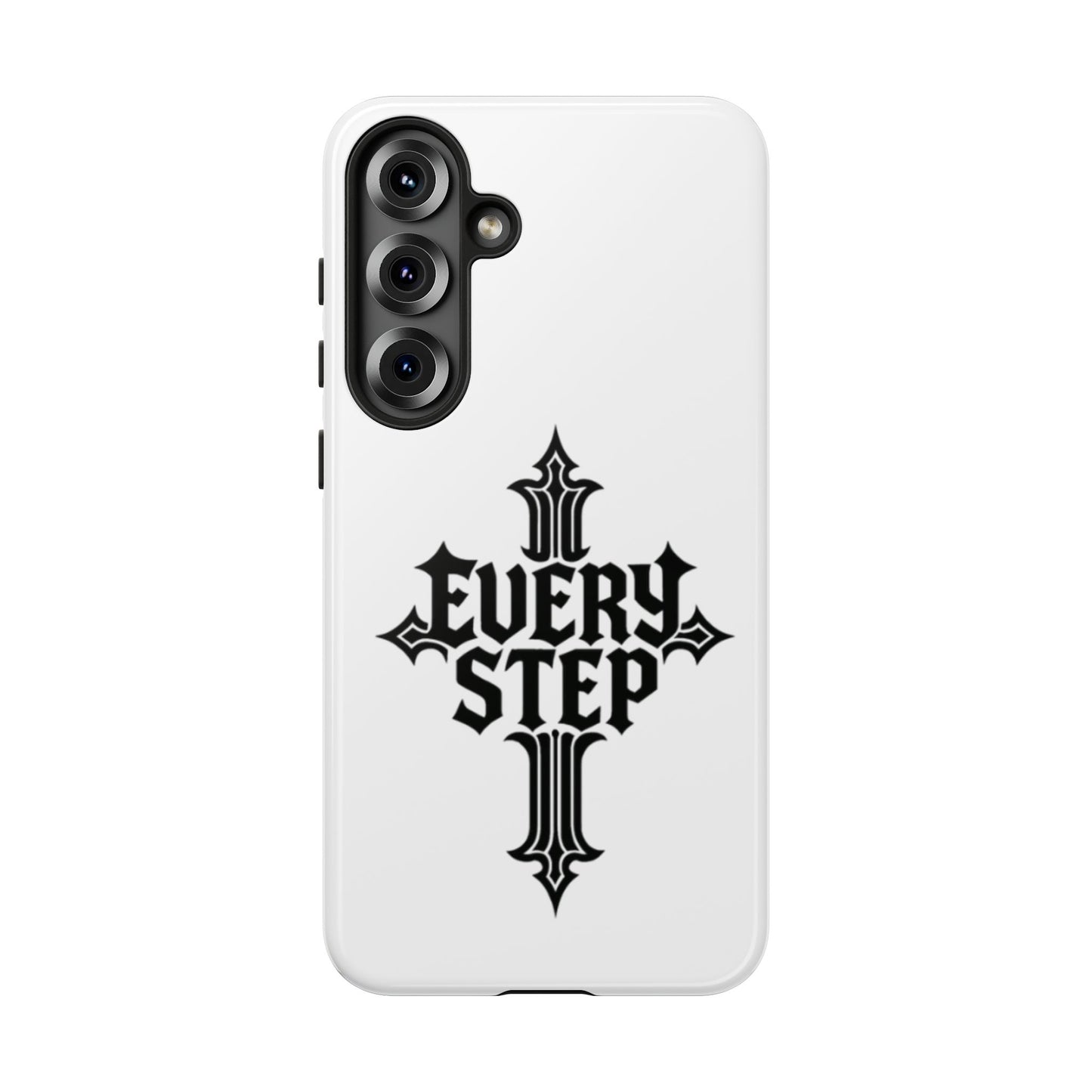 Coques résistantes au design motivant, Coque de téléphone « Chaque étape », Coque de téléphone inspirante, Cadeau unique pour lui/elle, Technologie inspirante [...]