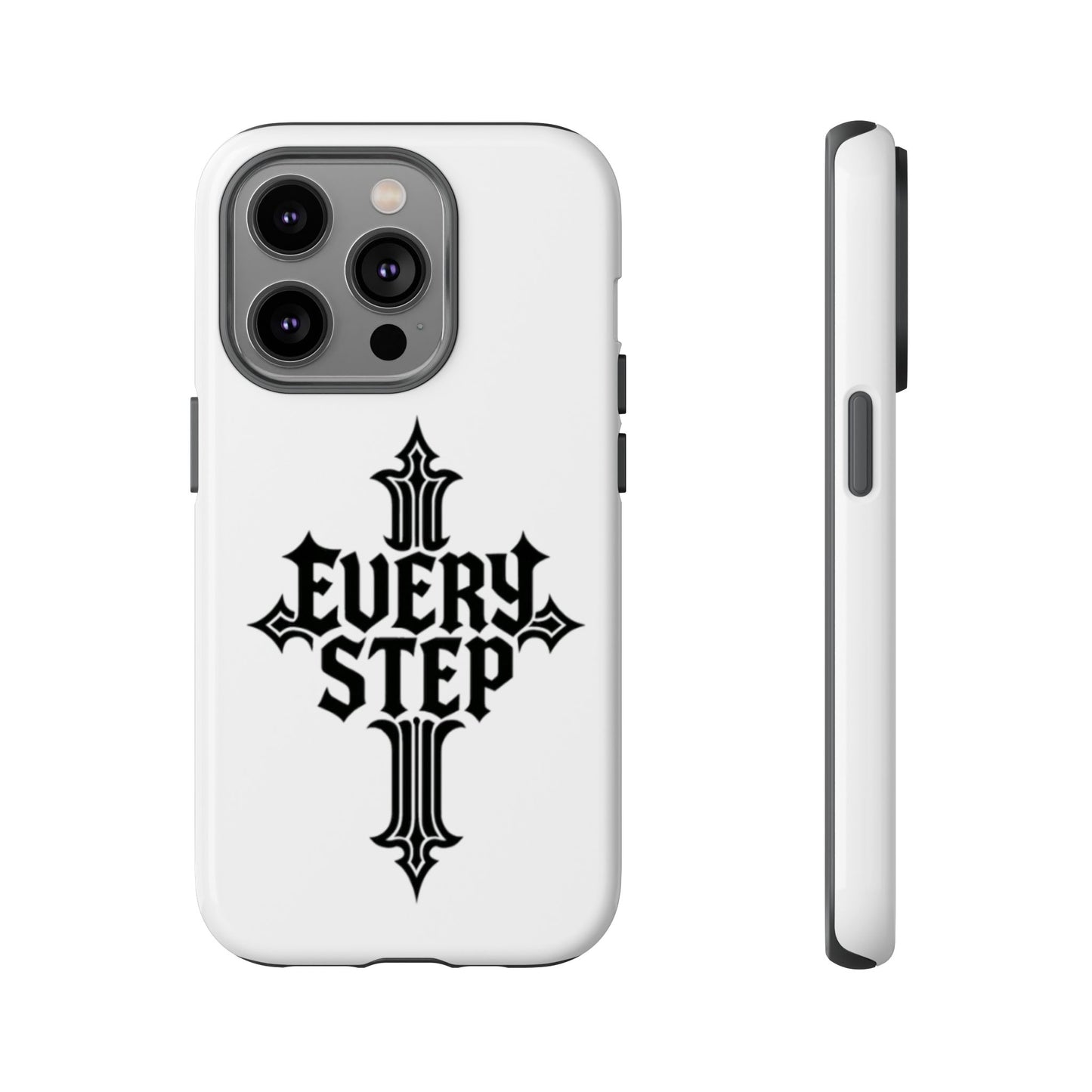Coques résistantes au design motivant, Coque de téléphone « Chaque étape », Coque de téléphone inspirante, Cadeau unique pour lui/elle, Technologie inspirante [...]