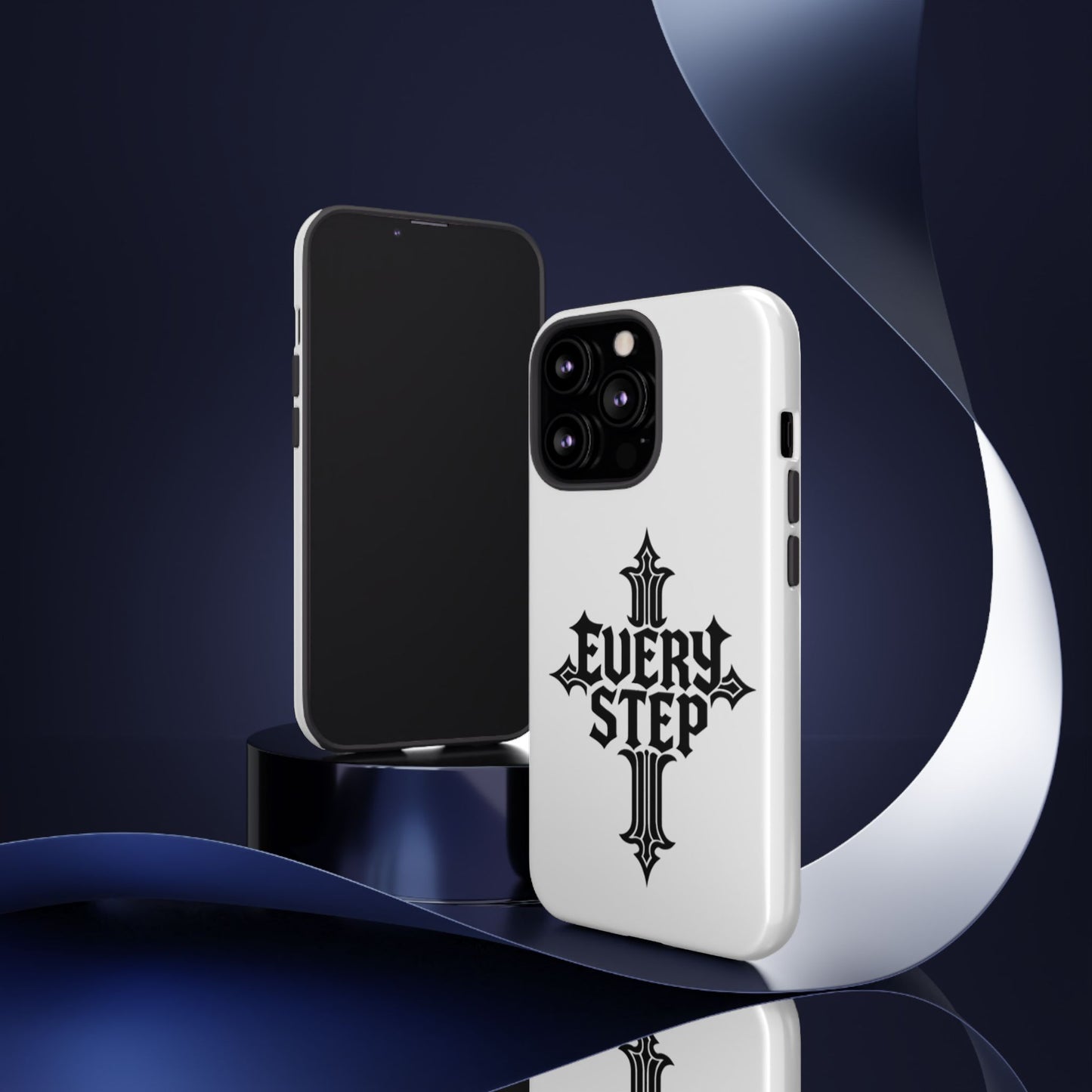 Coques résistantes au design motivant, Coque de téléphone « Chaque étape », Coque de téléphone inspirante, Cadeau unique pour lui/elle, Technologie inspirante [...]