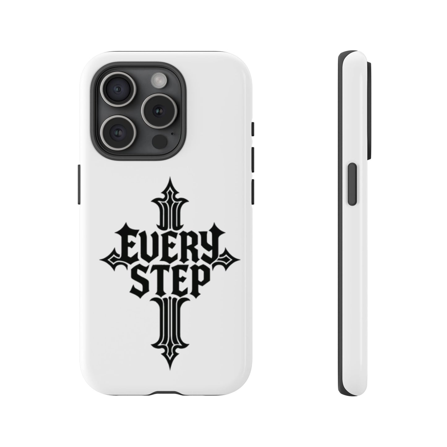 Coques résistantes au design motivant, Coque de téléphone « Chaque étape », Coque de téléphone inspirante, Cadeau unique pour lui/elle, Technologie inspirante [...]