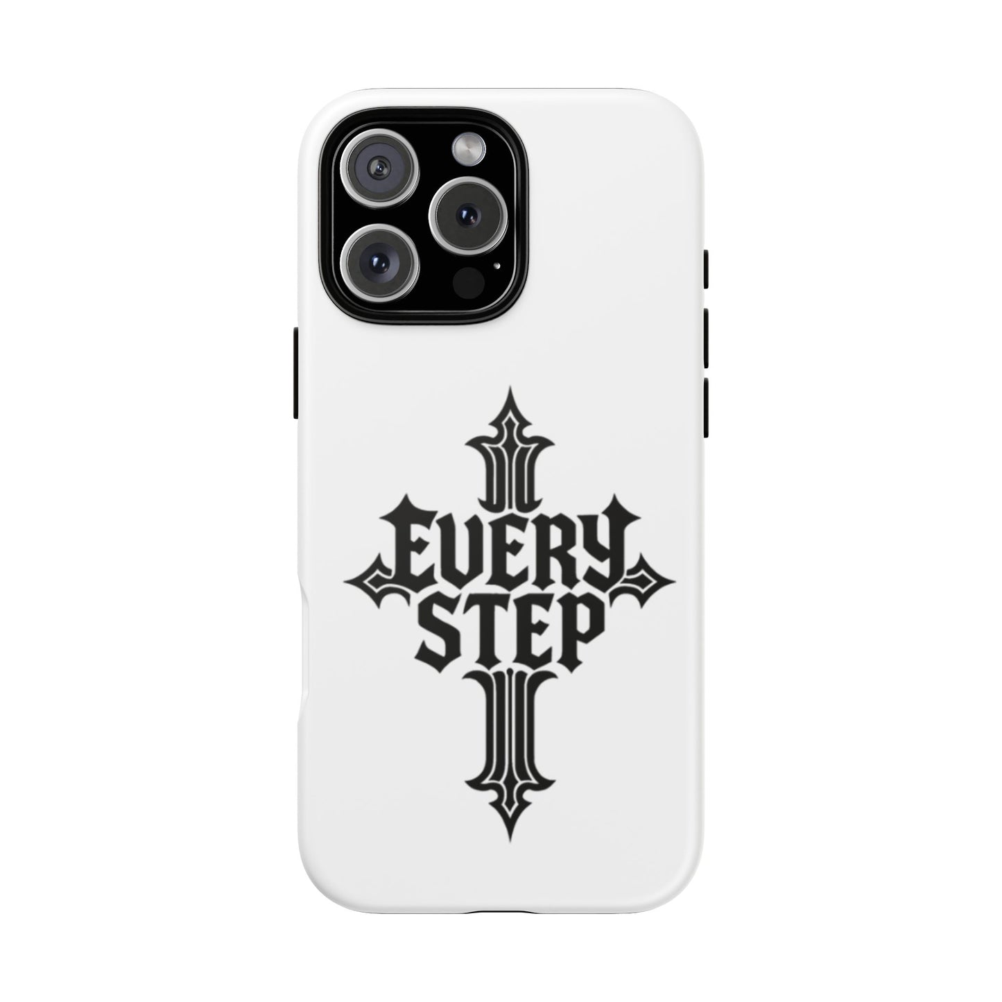 Coques résistantes au design motivant, Coque de téléphone « Chaque étape », Coque de téléphone inspirante, Cadeau unique pour lui/elle, Technologie inspirante [...]