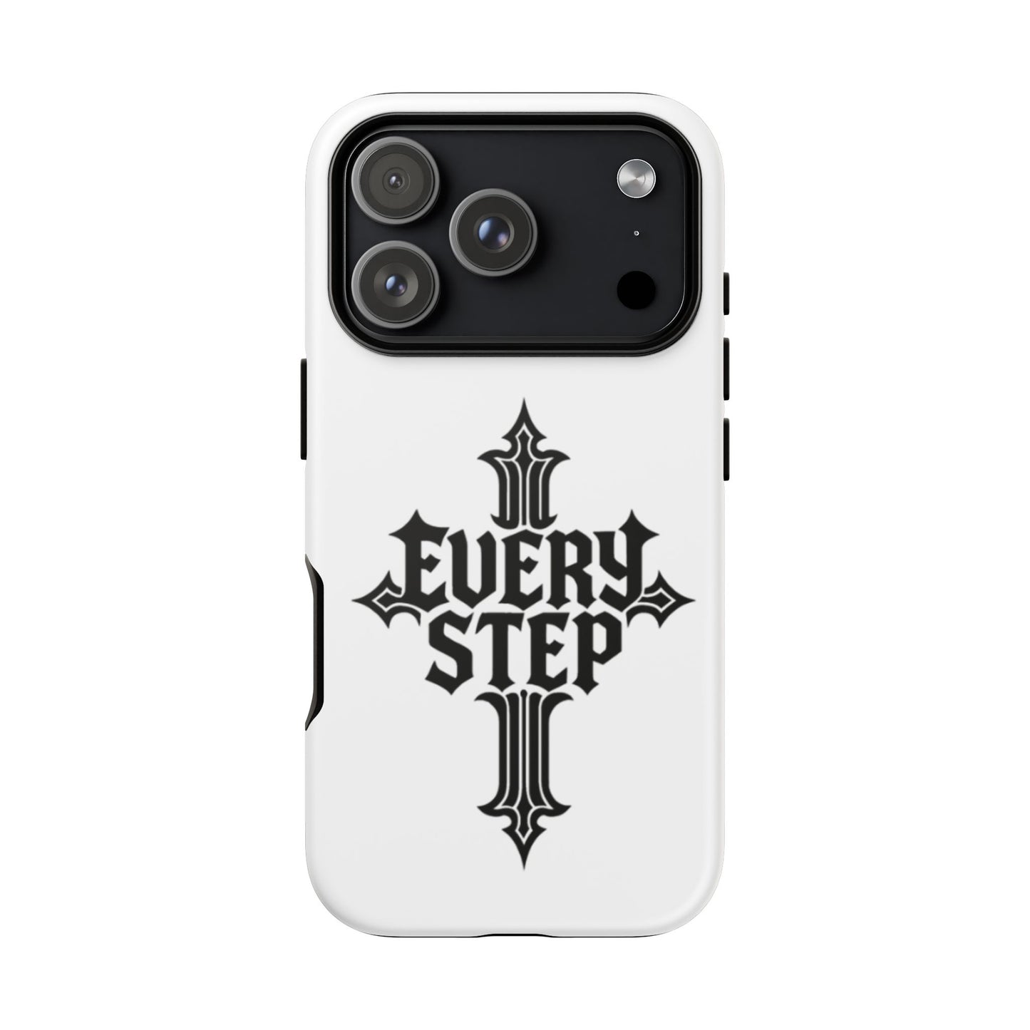 Coques résistantes au design motivant, Coque de téléphone « Chaque étape », Coque de téléphone inspirante, Cadeau unique pour lui/elle, Technologie inspirante [...]