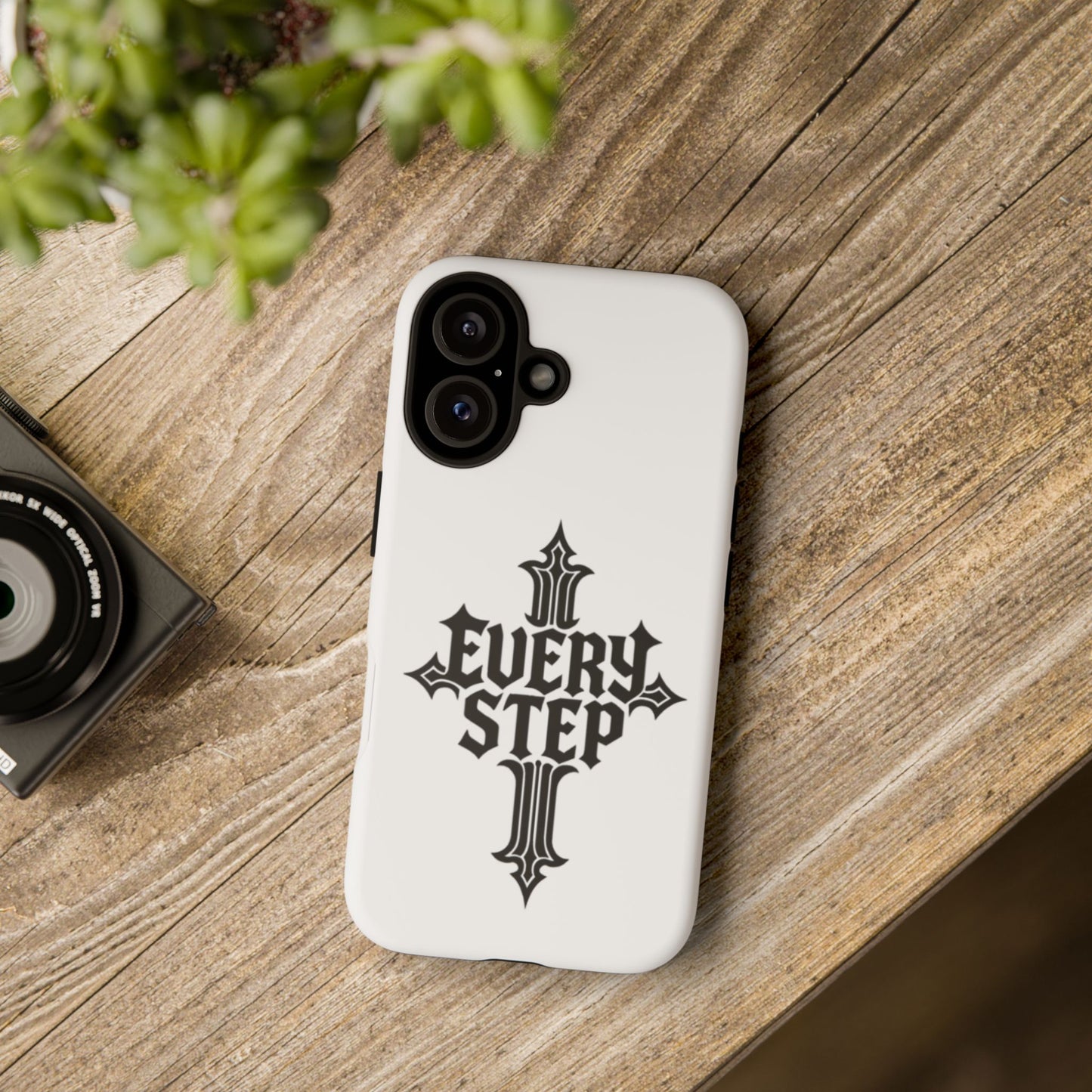 Coques résistantes au design motivant, Coque de téléphone « Chaque étape », Coque de téléphone inspirante, Cadeau unique pour lui/elle, Technologie inspirante [...]
