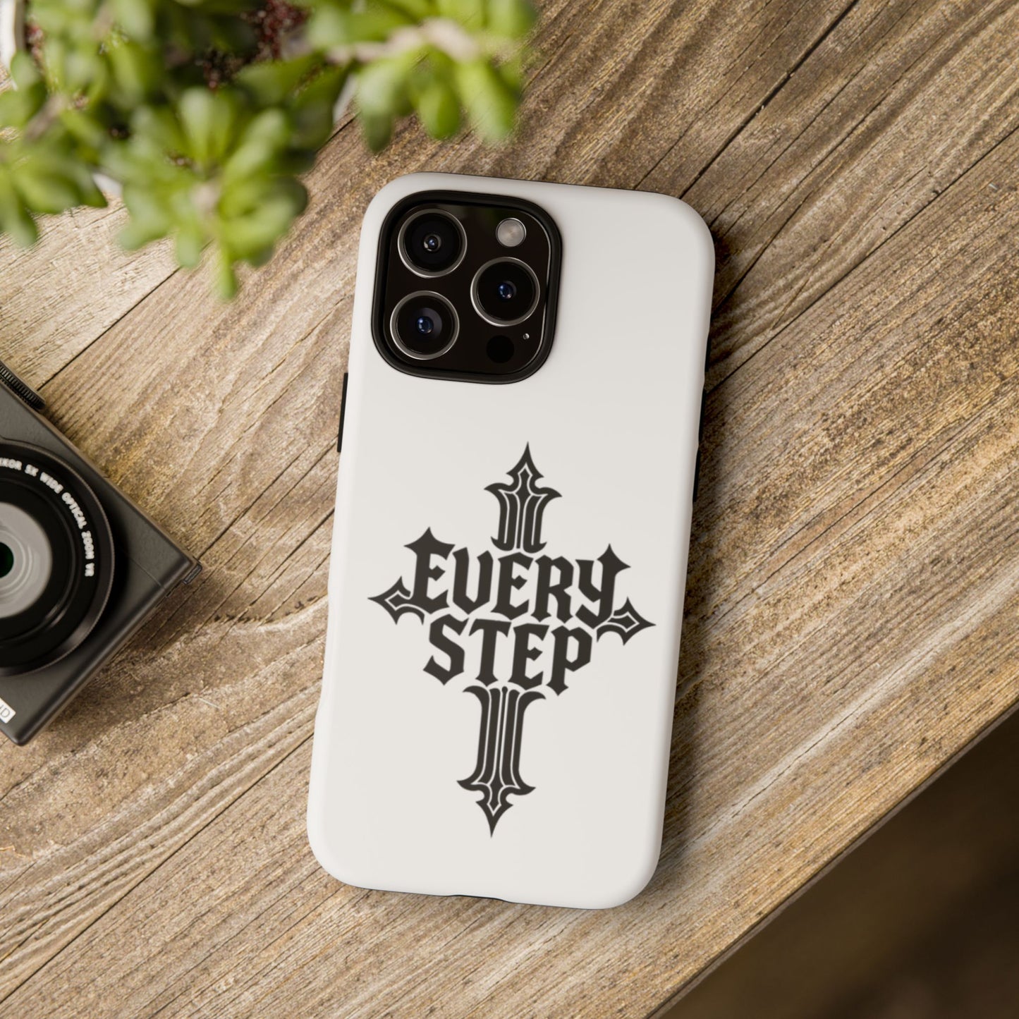 Coques résistantes au design motivant, Coque de téléphone « Chaque étape », Coque de téléphone inspirante, Cadeau unique pour lui/elle, Technologie inspirante [...]