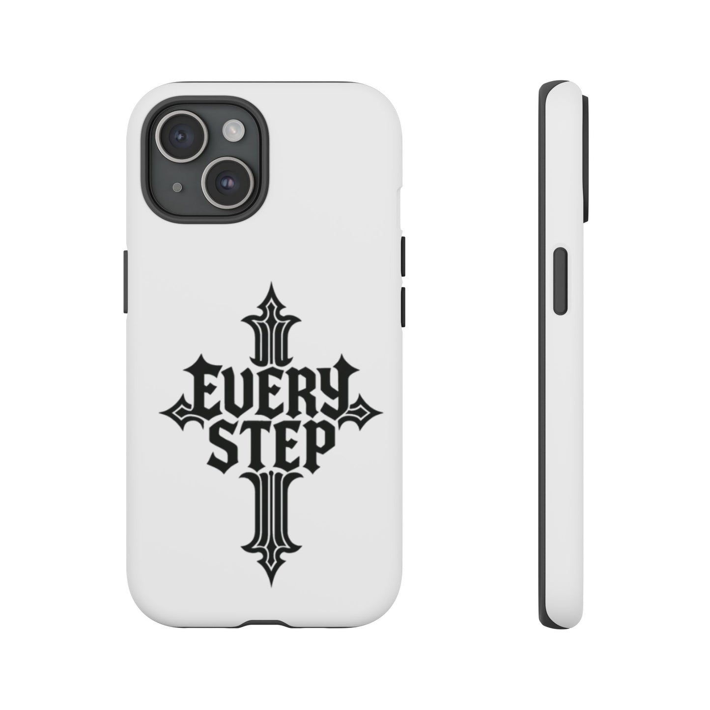 Coques résistantes au design motivant, Coque de téléphone « Chaque étape », Coque de téléphone inspirante, Cadeau unique pour lui/elle, Technologie inspirante [...]