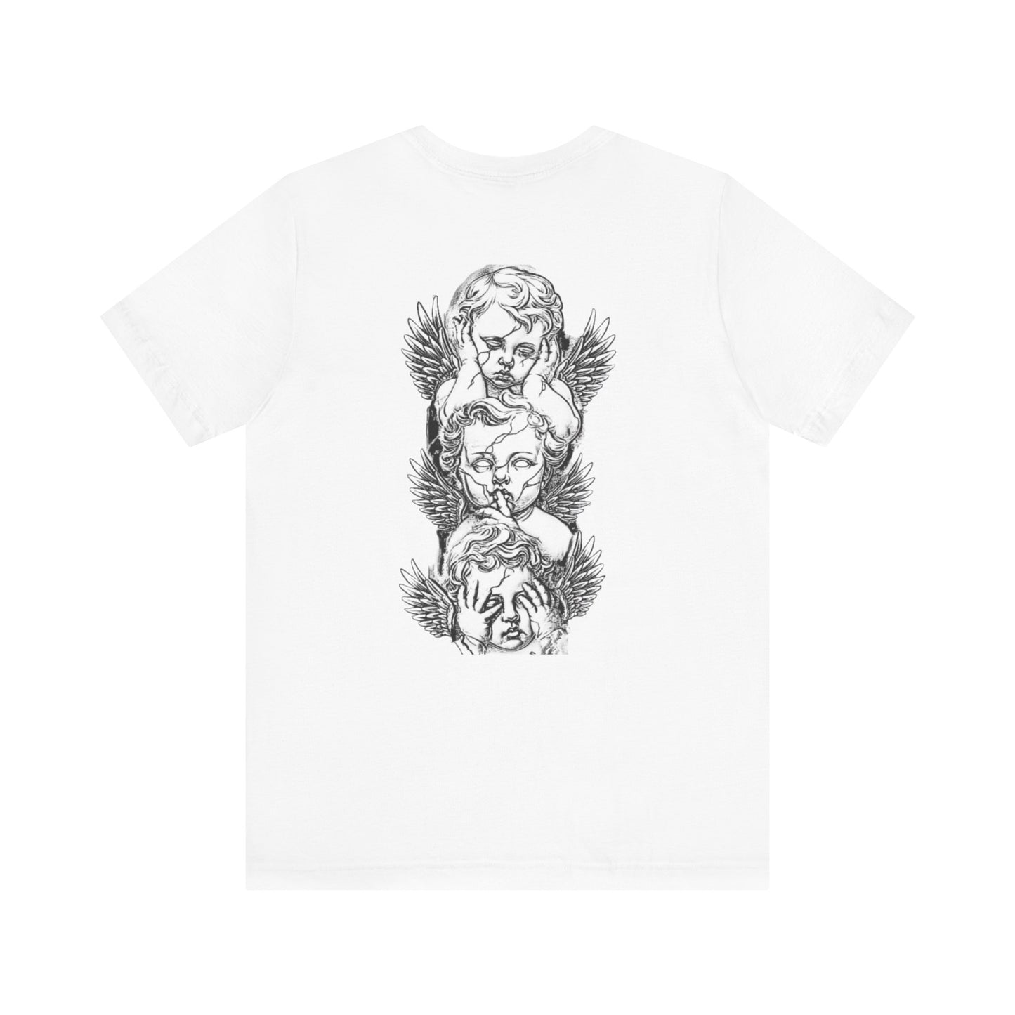 T-shirt unisexe à manches courtes Angelic Visions 