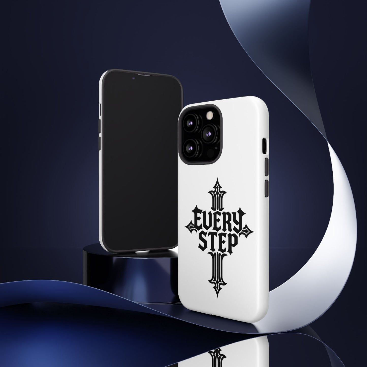 Coques résistantes au design motivant, Coque de téléphone « Chaque étape », Coque de téléphone inspirante, Cadeau unique pour lui/elle, Technologie inspirante [...]