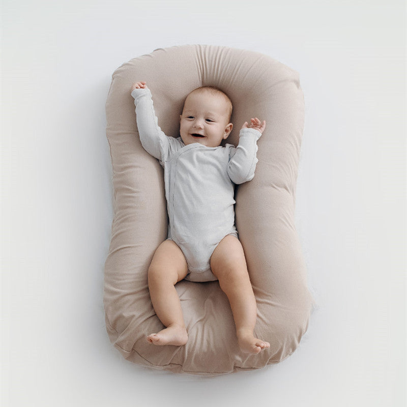 Lit nid pour bébé, berceau, berceau pour nouveau-né, berceau portable en coton, berceau de voyage, coussin
