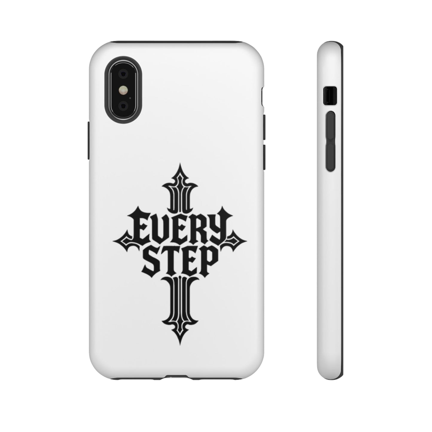 Coques résistantes au design motivant, Coque de téléphone « Chaque étape », Coque de téléphone inspirante, Cadeau unique pour lui/elle, Technologie inspirante [...]