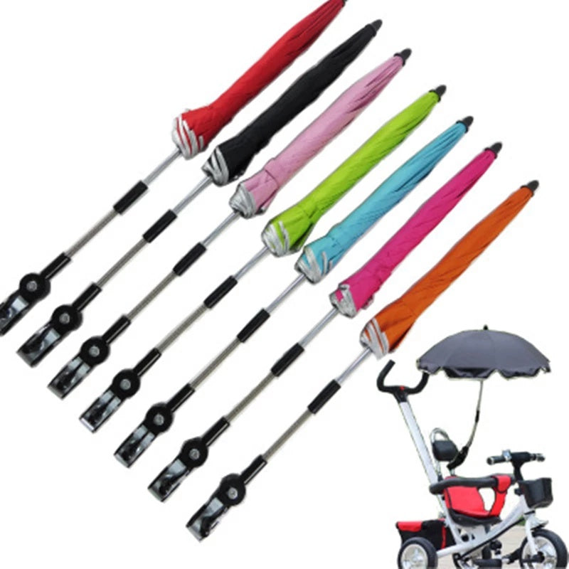 Parapluie de poussette réglable à 360 degrés