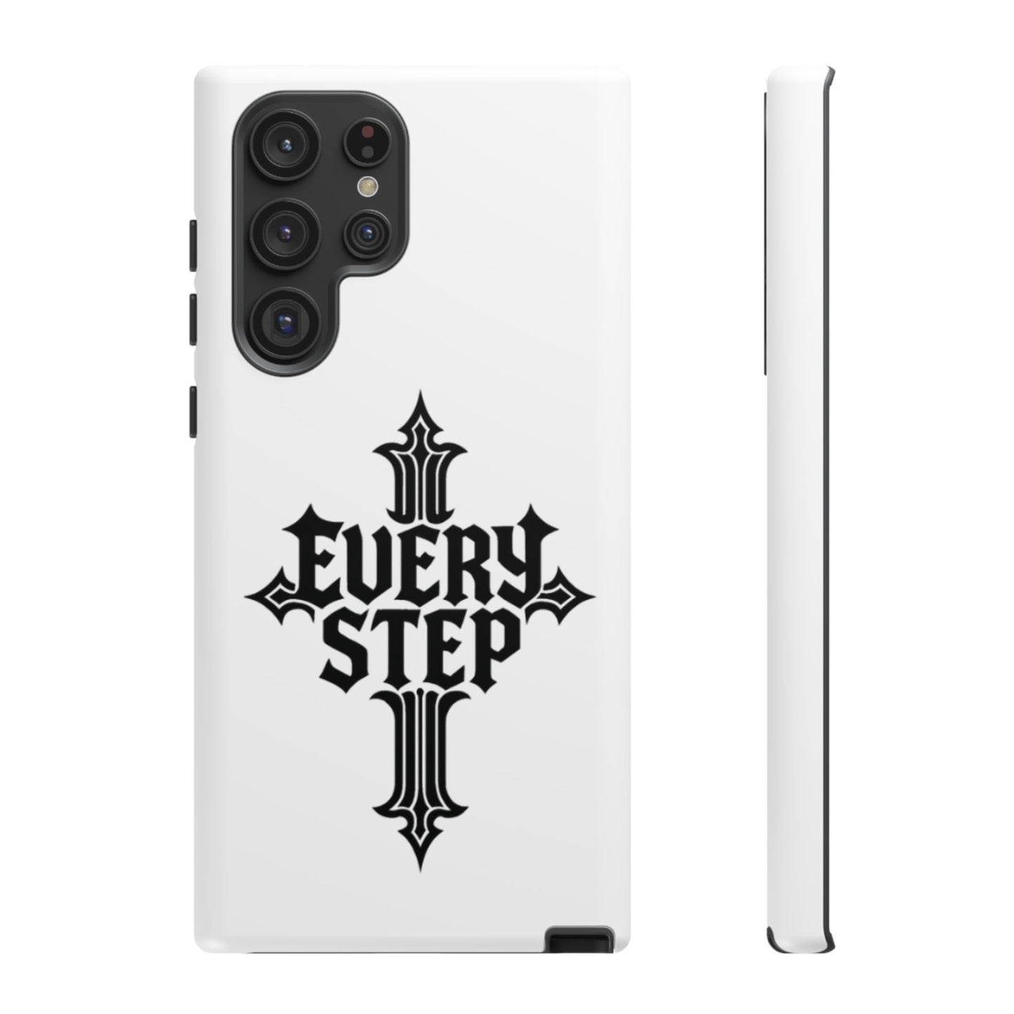 Coques résistantes au design motivant, Coque de téléphone « Chaque étape », Coque de téléphone inspirante, Cadeau unique pour lui/elle, Technologie inspirante [...]