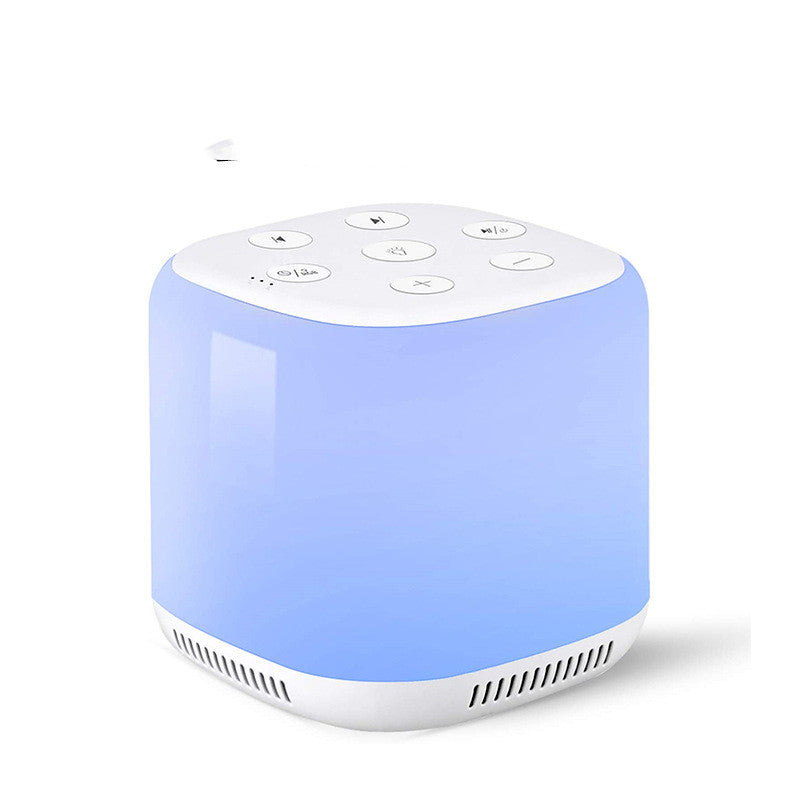 Aide au sommeil pour bébé avec bruit blanc et lumières colorées