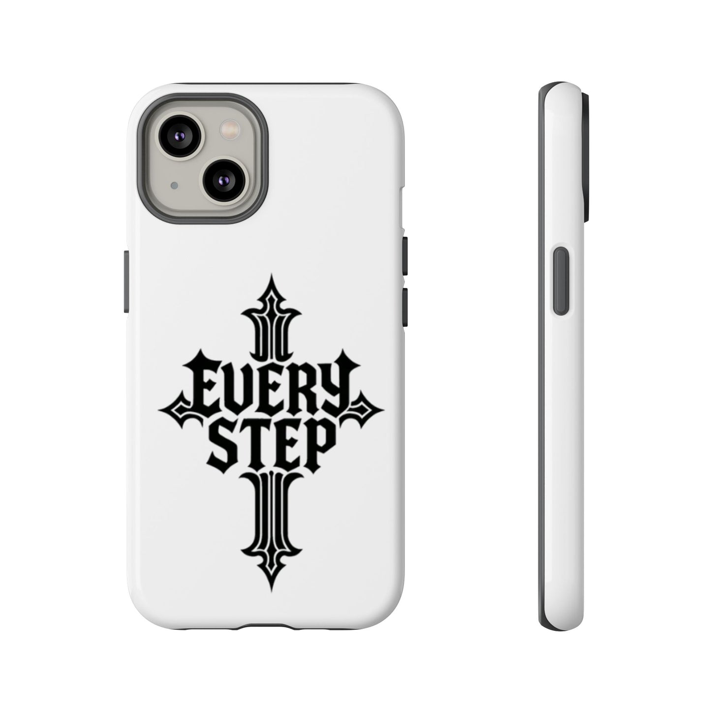 Coques résistantes au design motivant, Coque de téléphone « Chaque étape », Coque de téléphone inspirante, Cadeau unique pour lui/elle, Technologie inspirante [...]