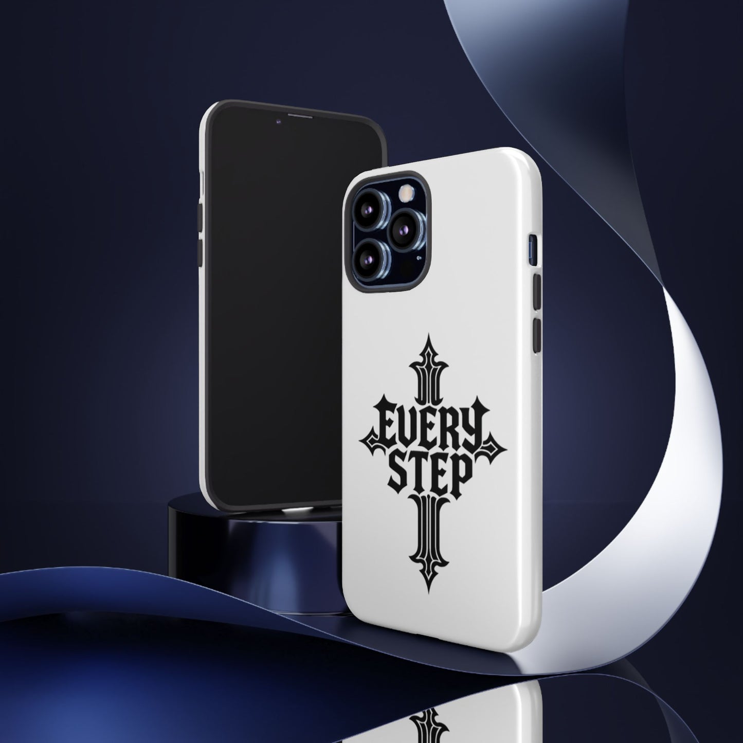 Coques résistantes au design motivant, Coque de téléphone « Chaque étape », Coque de téléphone inspirante, Cadeau unique pour lui/elle, Technologie inspirante [...]