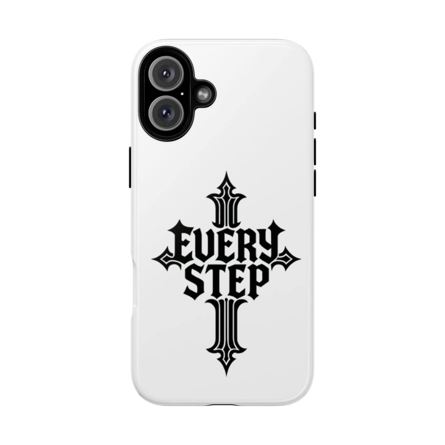 Coques résistantes au design motivant, Coque de téléphone « Chaque étape », Coque de téléphone inspirante, Cadeau unique pour lui/elle, Technologie inspirante [...]