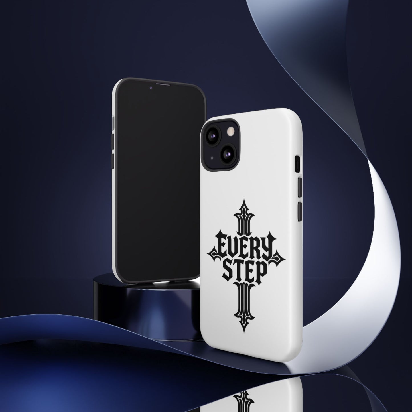 Coques résistantes au design motivant, Coque de téléphone « Chaque étape », Coque de téléphone inspirante, Cadeau unique pour lui/elle, Technologie inspirante [...]