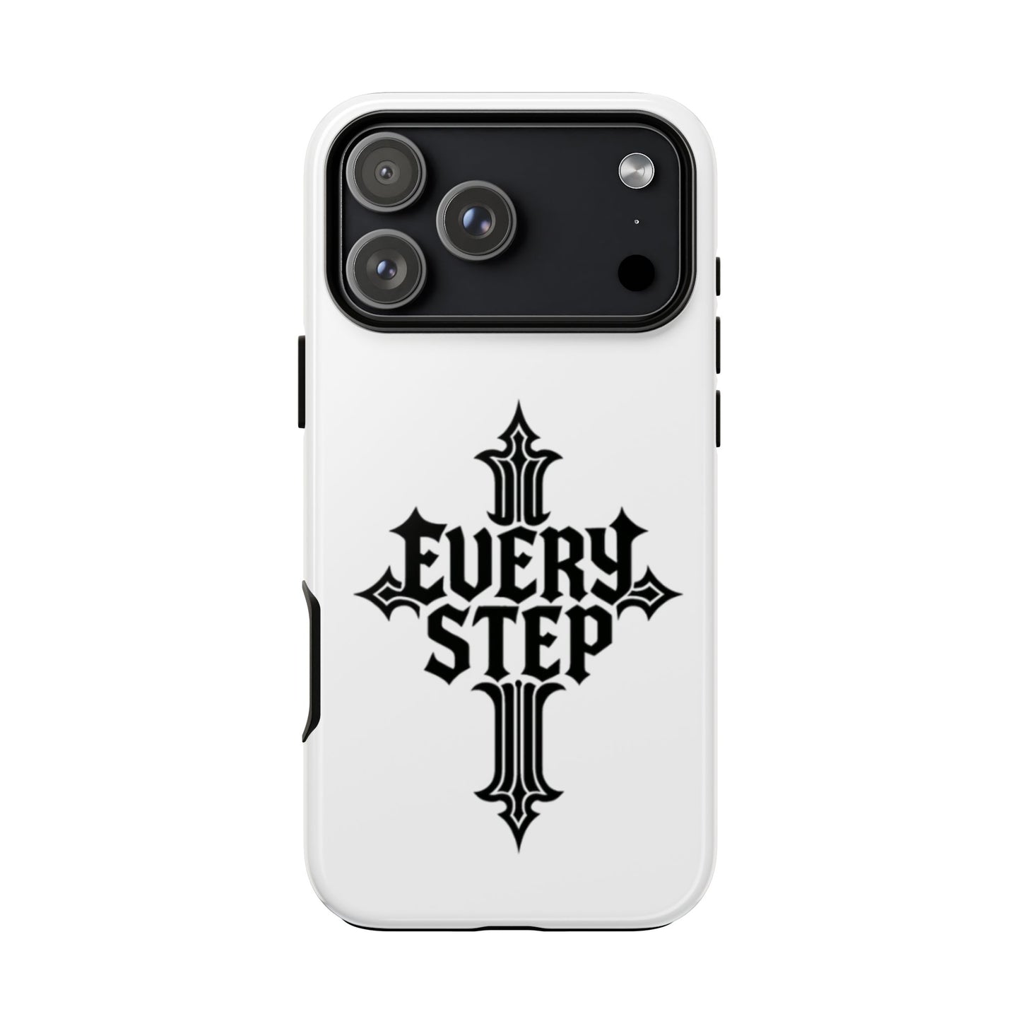 Coques résistantes au design motivant, Coque de téléphone « Chaque étape », Coque de téléphone inspirante, Cadeau unique pour lui/elle, Technologie inspirante [...]