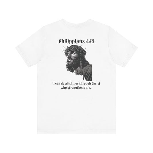Gothic Cross Graphic Tee - Every Step, Unisex T-Shirt, Streetwear Top, Festival Attire, Unique Gift for Him/Her