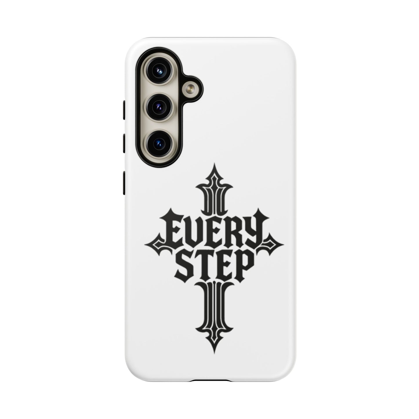 Coques résistantes au design motivant, Coque de téléphone « Chaque étape », Coque de téléphone inspirante, Cadeau unique pour lui/elle, Technologie inspirante [...]