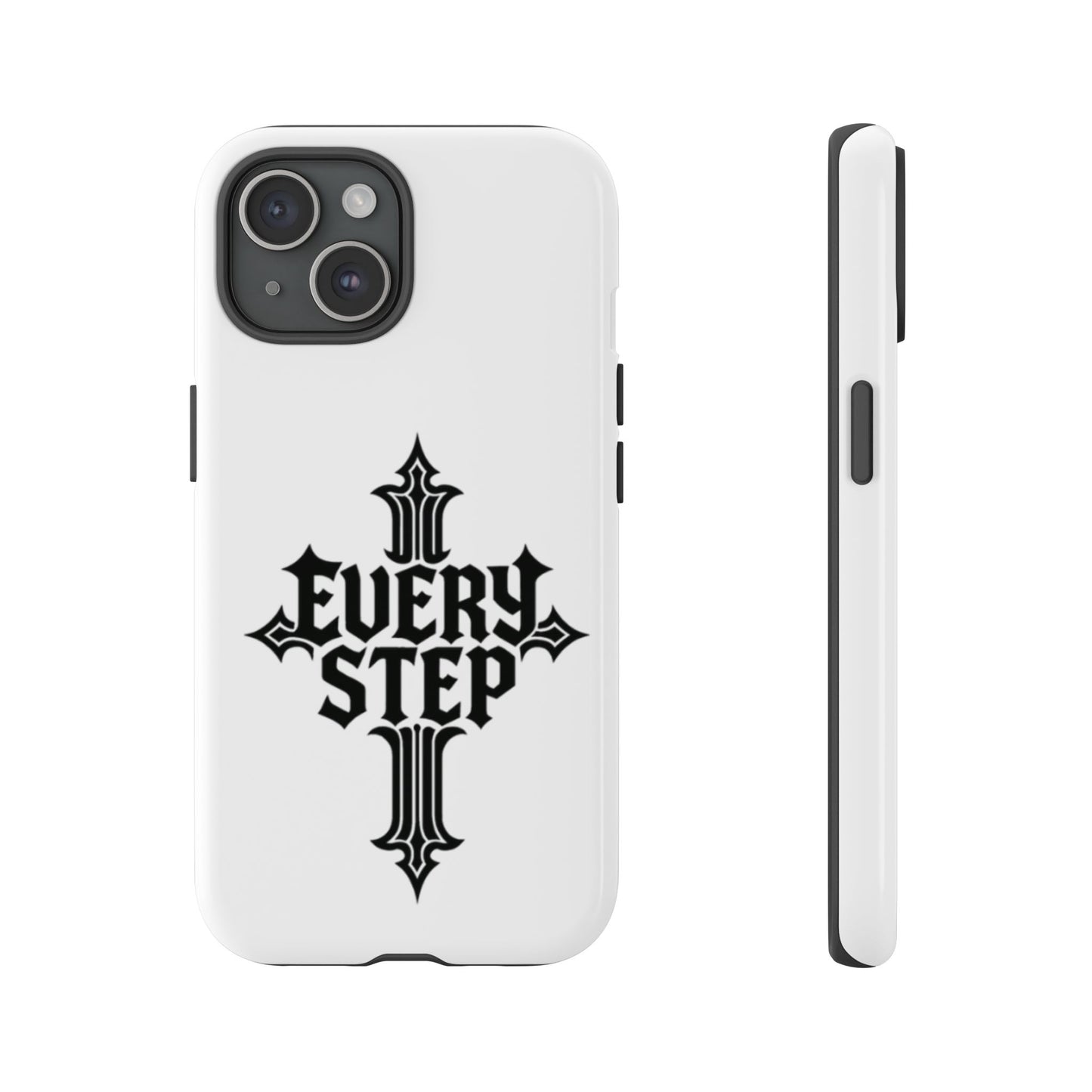 Coques résistantes au design motivant, Coque de téléphone « Chaque étape », Coque de téléphone inspirante, Cadeau unique pour lui/elle, Technologie inspirante [...]