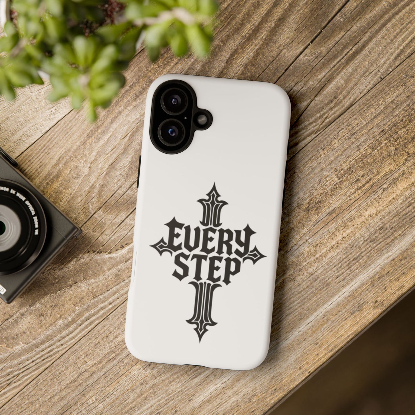 Coques résistantes au design motivant, Coque de téléphone « Chaque étape », Coque de téléphone inspirante, Cadeau unique pour lui/elle, Technologie inspirante [...]