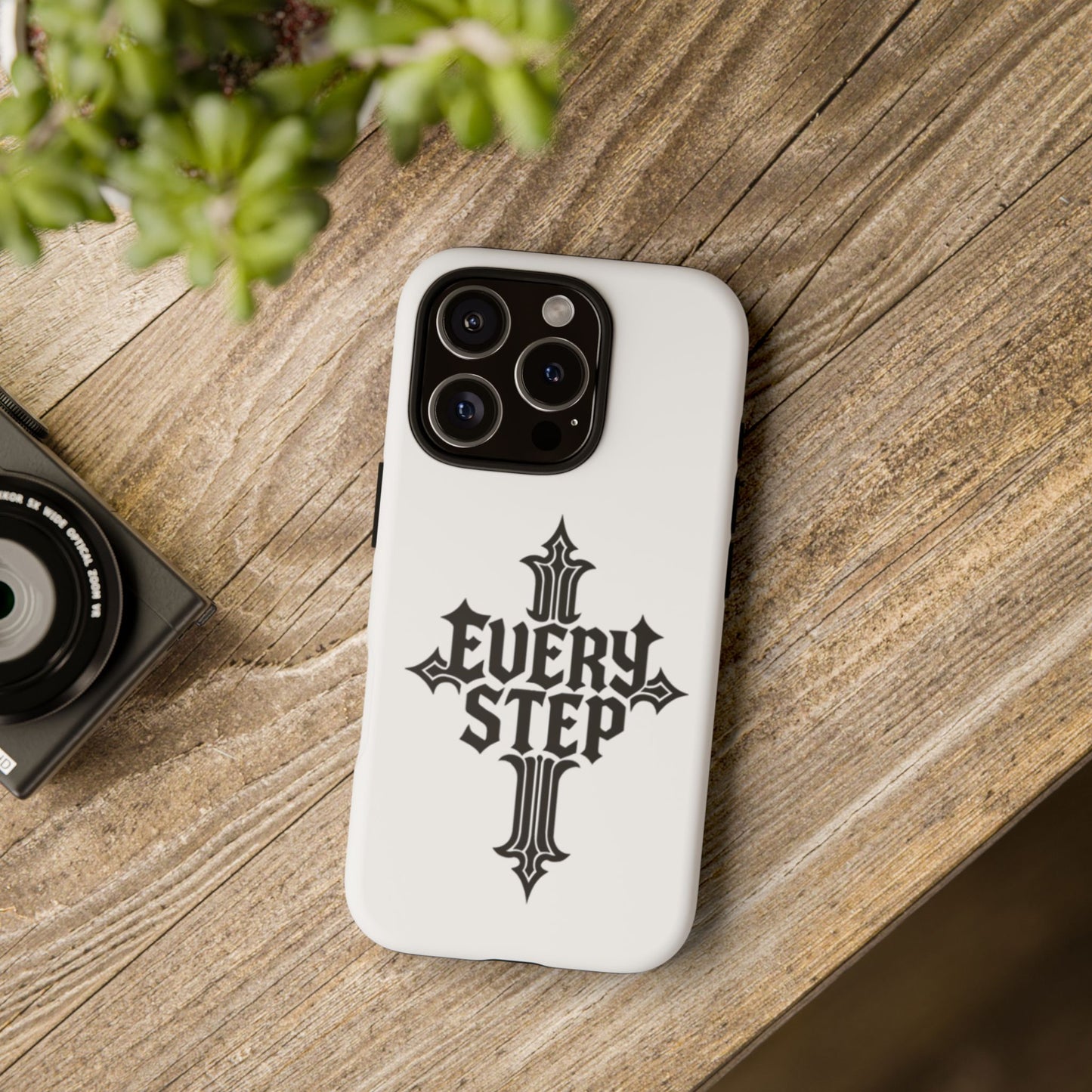 Coques résistantes au design motivant, Coque de téléphone « Chaque étape », Coque de téléphone inspirante, Cadeau unique pour lui/elle, Technologie inspirante [...]