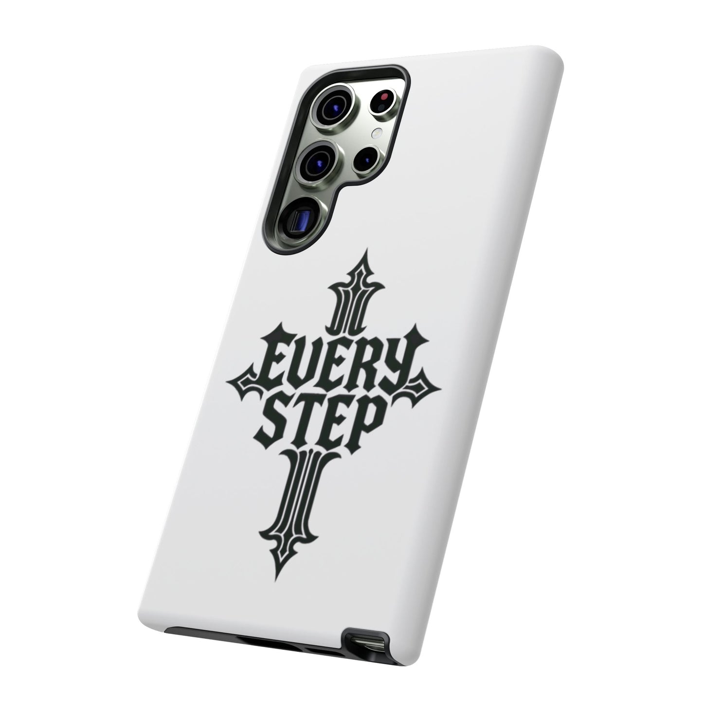 Coques résistantes au design motivant, Coque de téléphone « Chaque étape », Coque de téléphone inspirante, Cadeau unique pour lui/elle, Technologie inspirante [...]