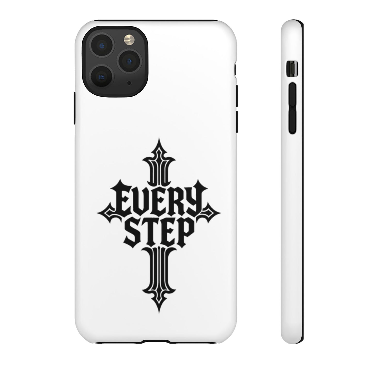 Coques résistantes au design motivant, Coque de téléphone « Chaque étape », Coque de téléphone inspirante, Cadeau unique pour lui/elle, Technologie inspirante [...]