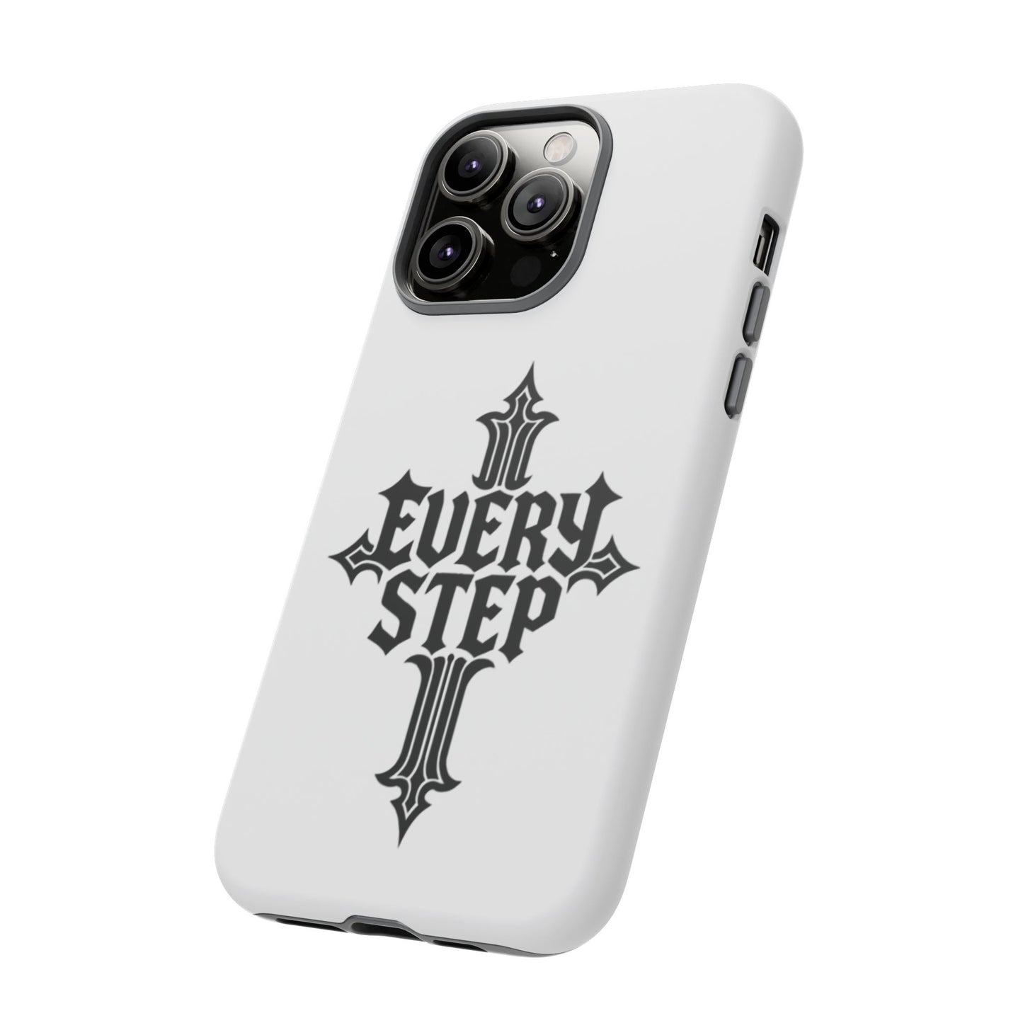 Coques résistantes au design motivant, Coque de téléphone « Chaque étape », Coque de téléphone inspirante, Cadeau unique pour lui/elle, Technologie inspirante [...]