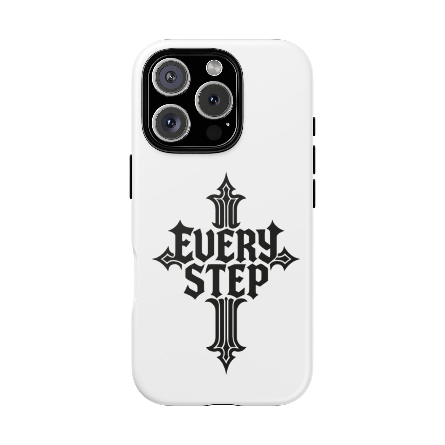 Coques résistantes au design motivant, Coque de téléphone « Chaque étape », Coque de téléphone inspirante, Cadeau unique pour lui/elle, Technologie inspirante [...]