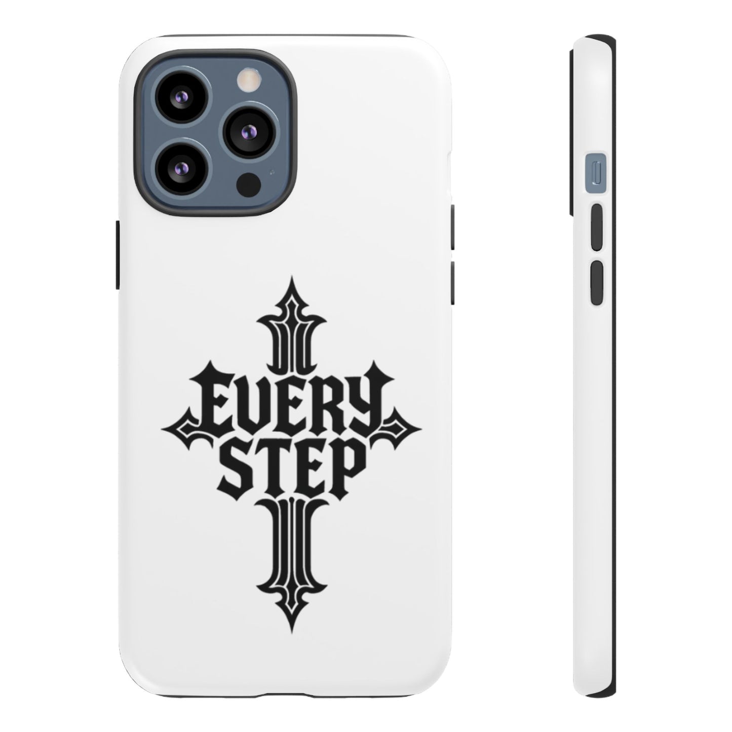 Coques résistantes au design motivant, Coque de téléphone « Chaque étape », Coque de téléphone inspirante, Cadeau unique pour lui/elle, Technologie inspirante [...]