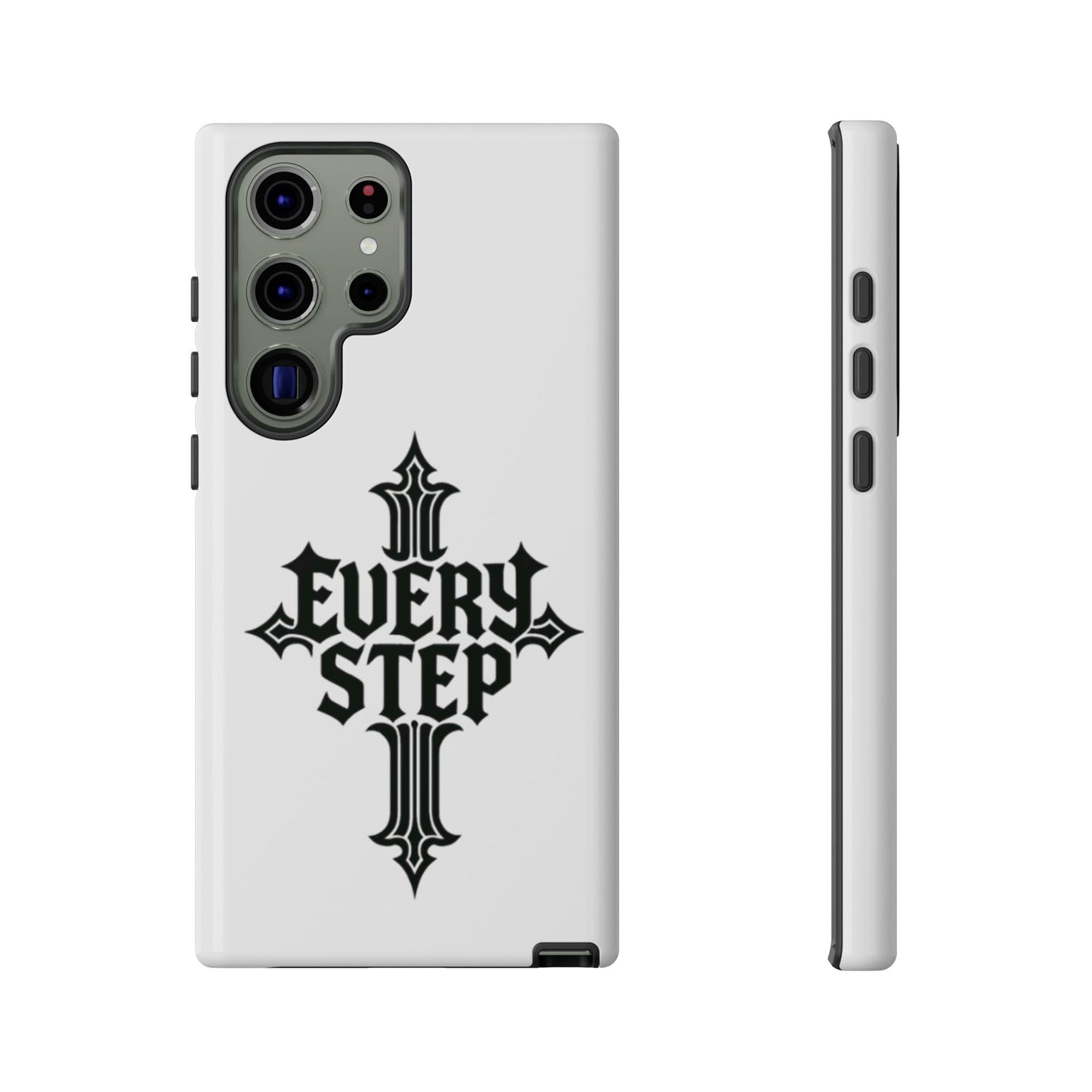 Coques résistantes au design motivant, Coque de téléphone « Chaque étape », Coque de téléphone inspirante, Cadeau unique pour lui/elle, Technologie inspirante [...]