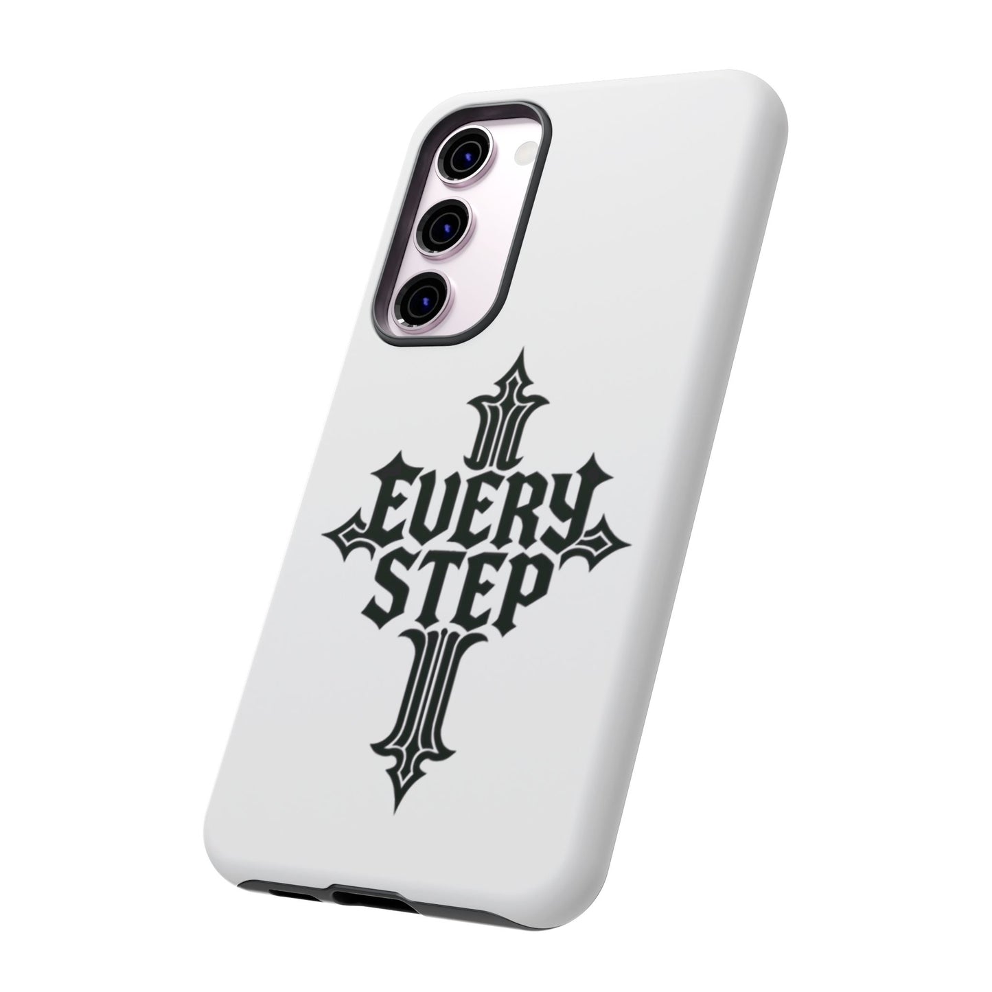 Coques résistantes au design motivant, Coque de téléphone « Chaque étape », Coque de téléphone inspirante, Cadeau unique pour lui/elle, Technologie inspirante [...]
