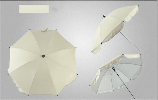 Parapluie de poussette réglable à 360 degrés