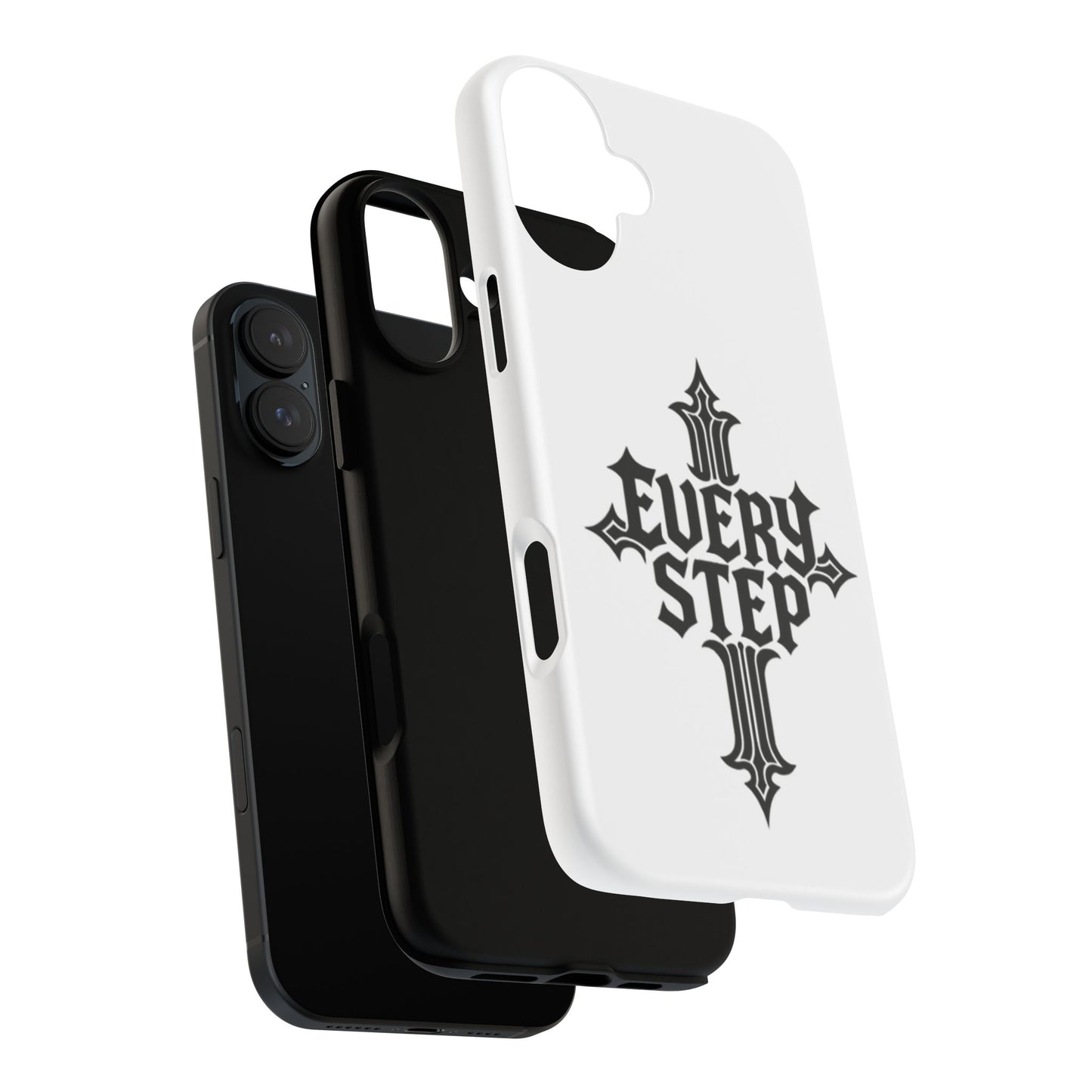 Coques résistantes au design motivant, Coque de téléphone « Chaque étape », Coque de téléphone inspirante, Cadeau unique pour lui/elle, Technologie inspirante [...]