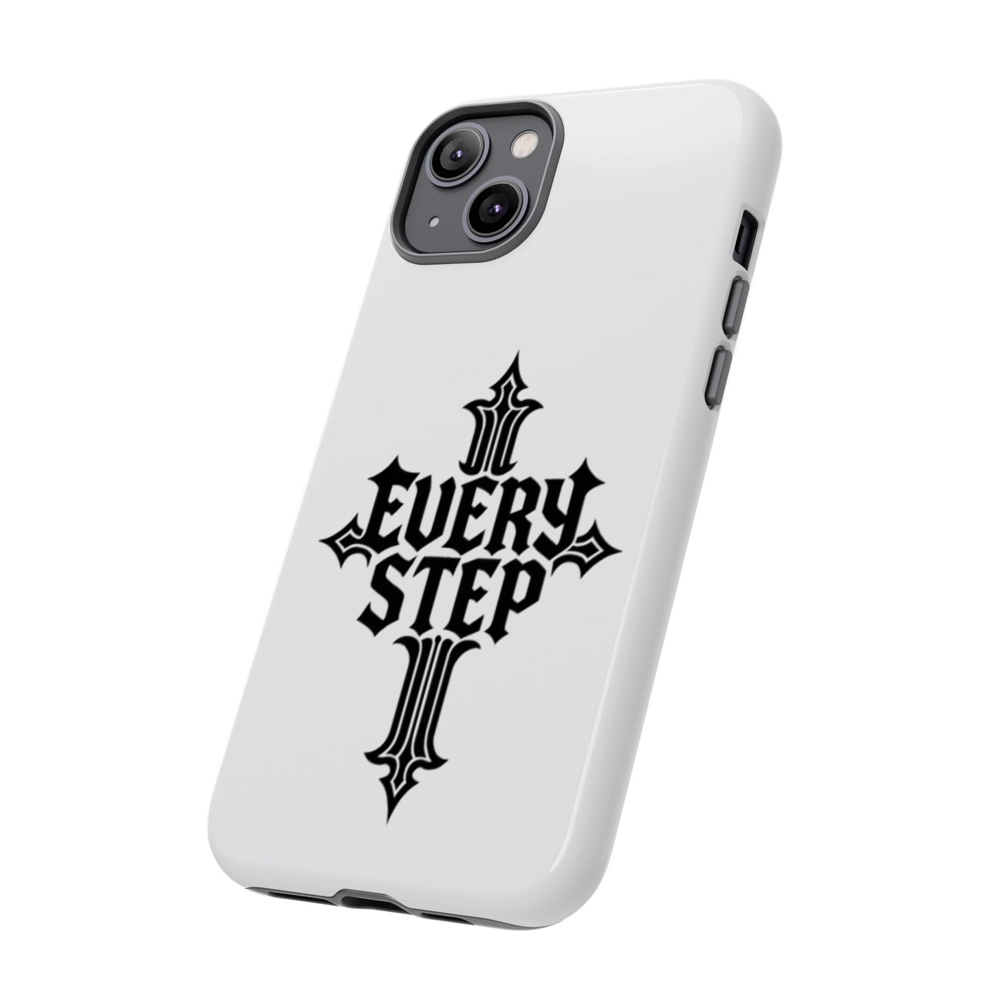 Coques résistantes au design motivant, Coque de téléphone « Chaque étape », Coque de téléphone inspirante, Cadeau unique pour lui/elle, Technologie inspirante [...]