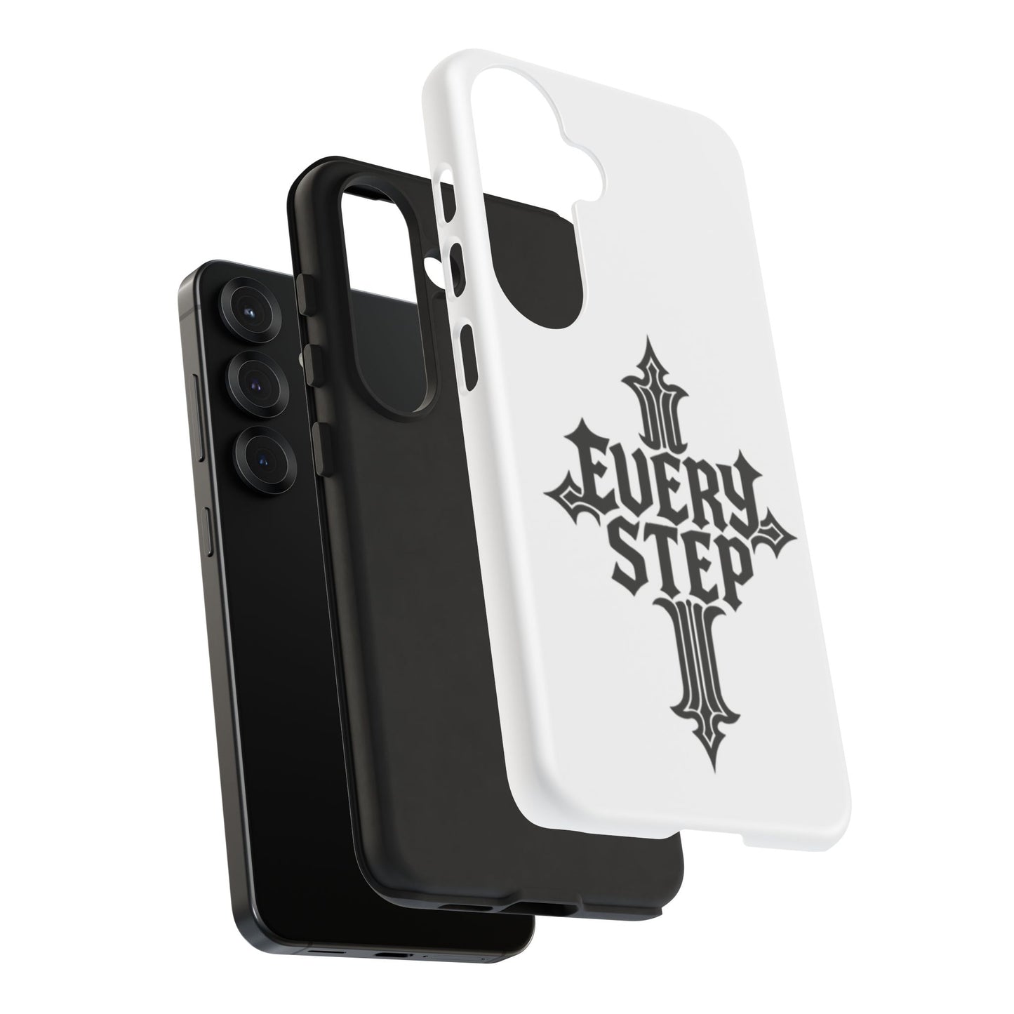 Coques résistantes au design motivant, Coque de téléphone « Chaque étape », Coque de téléphone inspirante, Cadeau unique pour lui/elle, Technologie inspirante [...]