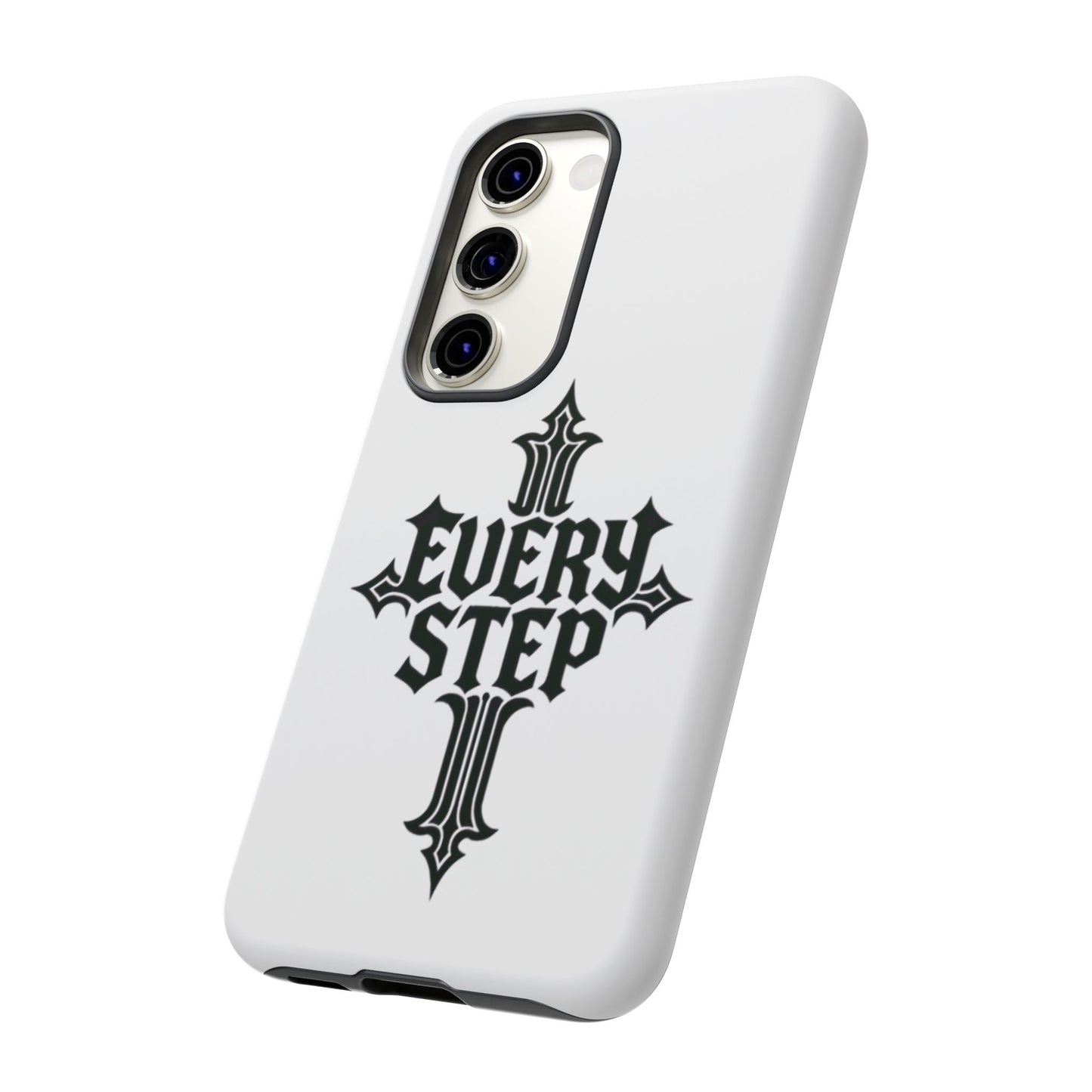Coques résistantes au design motivant, Coque de téléphone « Chaque étape », Coque de téléphone inspirante, Cadeau unique pour lui/elle, Technologie inspirante [...]