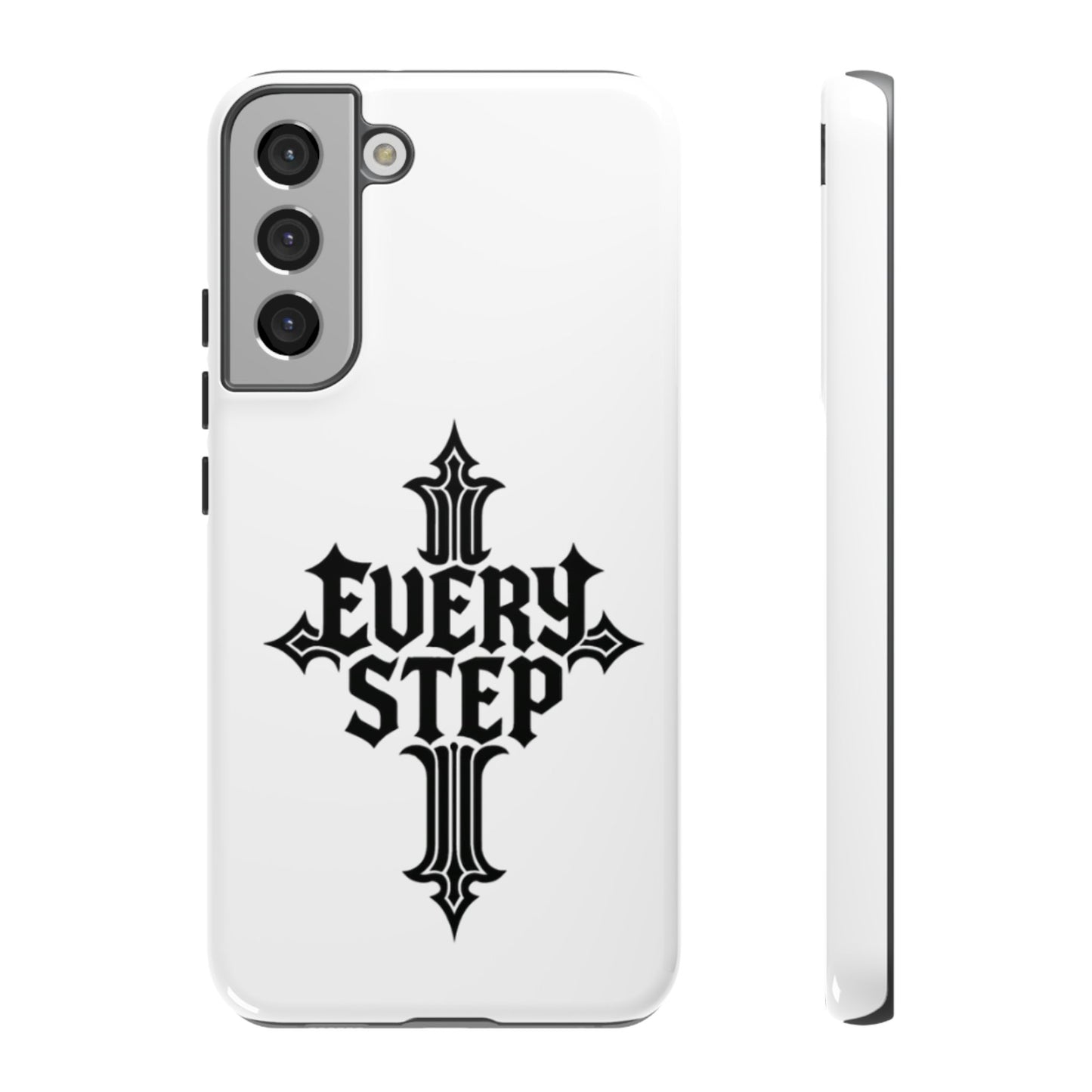 Coques résistantes au design motivant, Coque de téléphone « Chaque étape », Coque de téléphone inspirante, Cadeau unique pour lui/elle, Technologie inspirante [...]